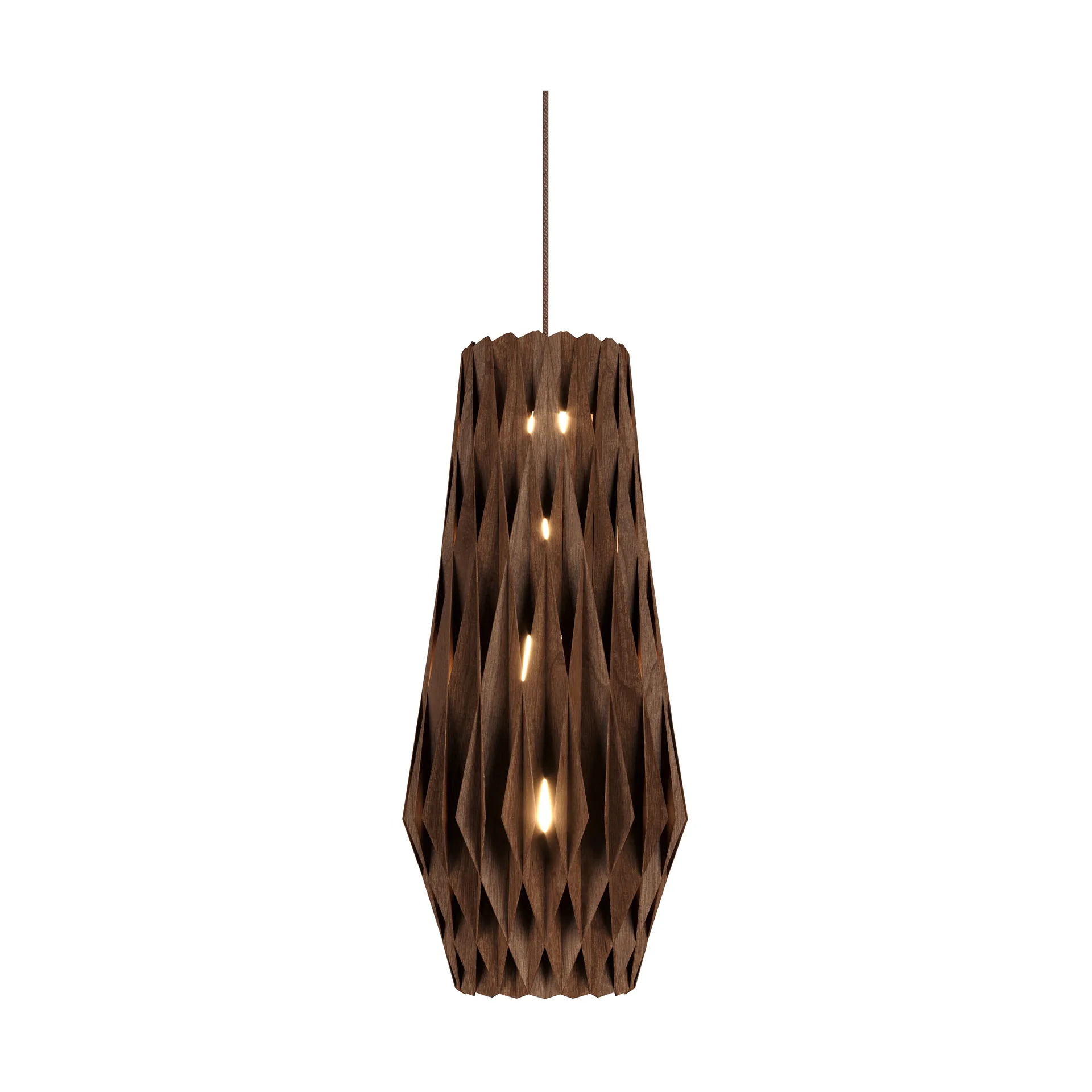 Suspension Pilke Signature 30/70 cm, Brune Pilke
