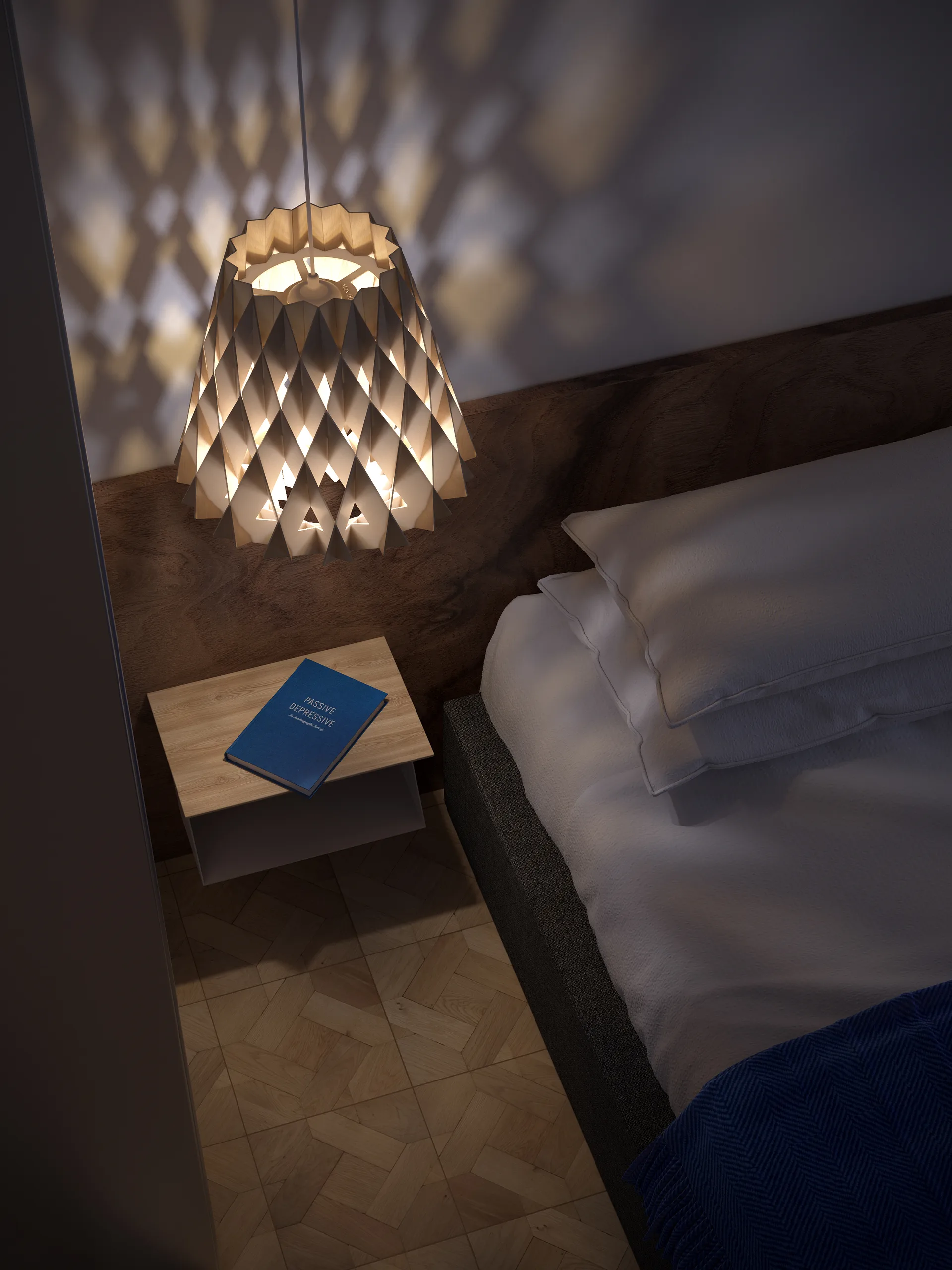 Suspension Pilke Signature Ø36 cm, Bouleau Pilke