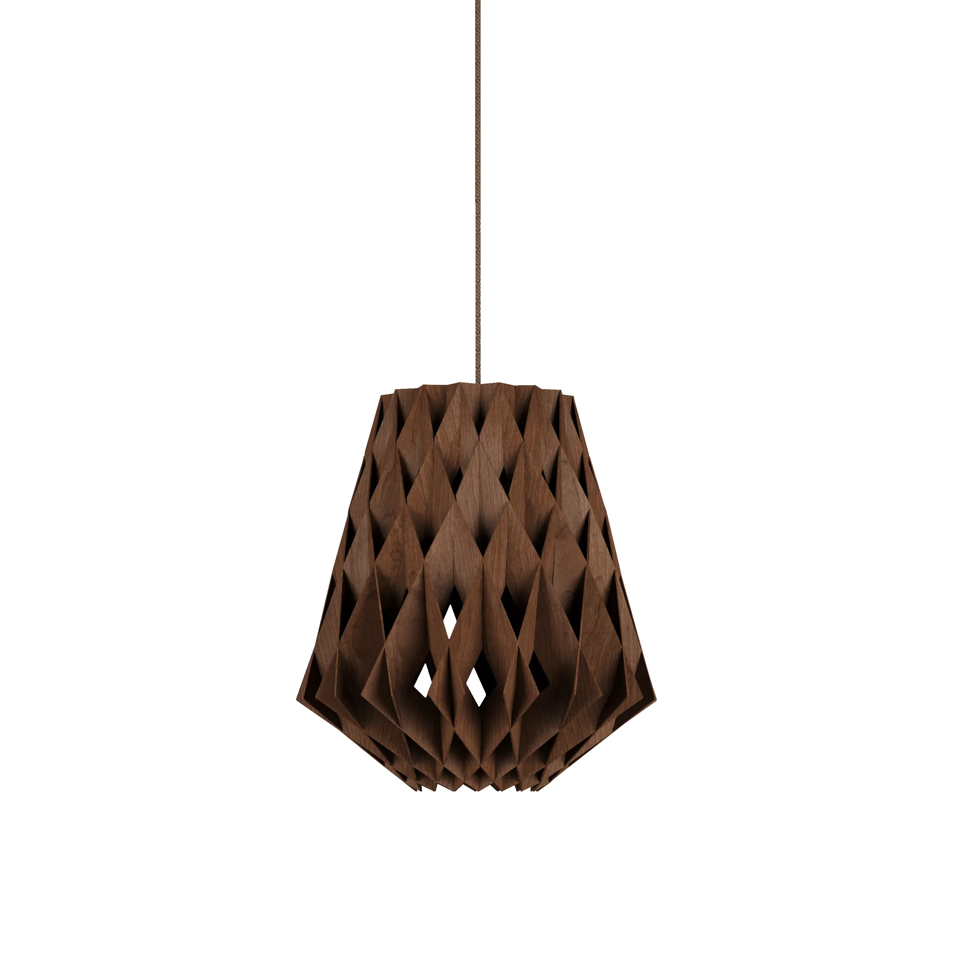 Suspension Pilke Signature Ø50 cm, Brune Pilke