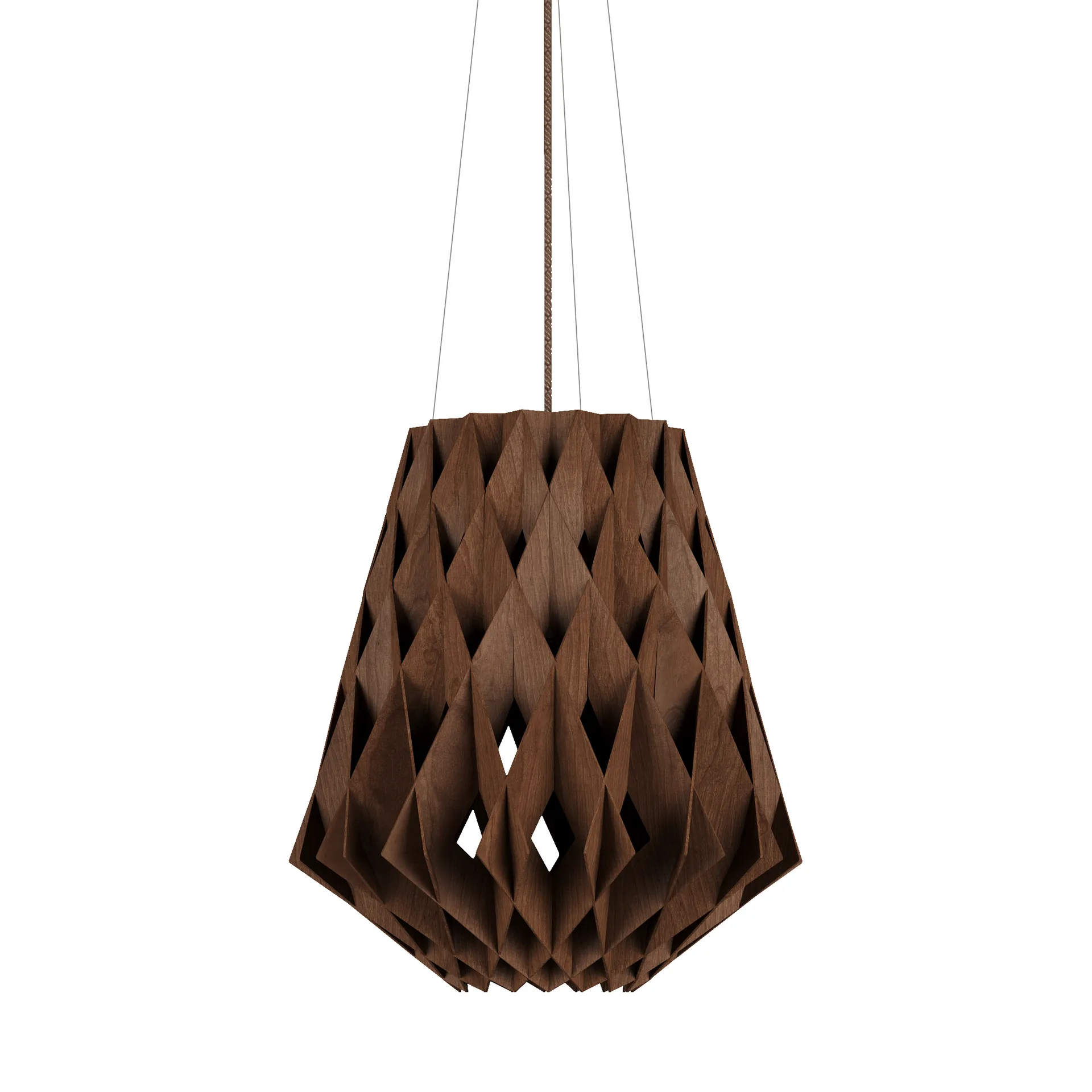 Suspension Pilke Signature Ø64 cm, Brune Pilke