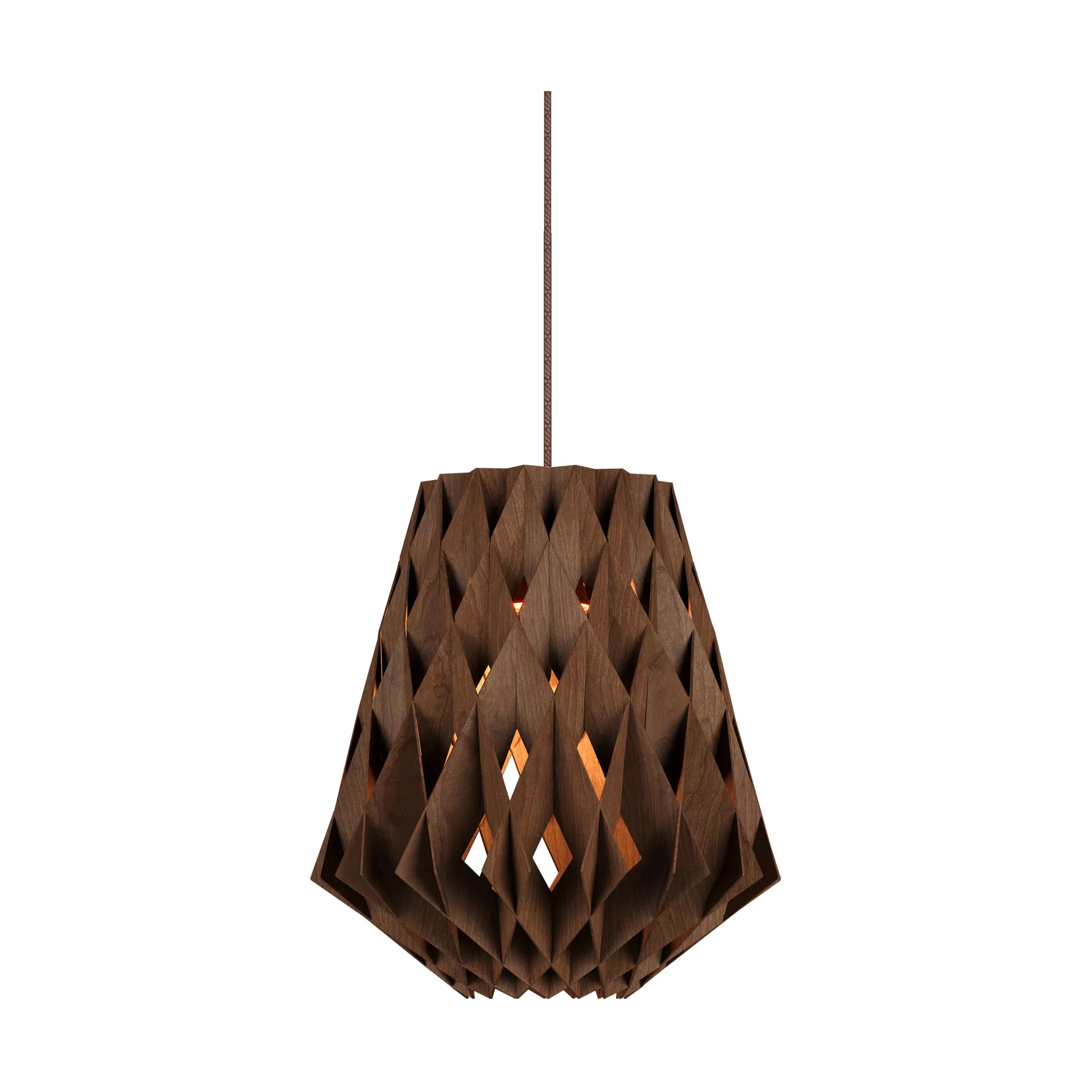 Suspension Pilke Signature Ø64 cm, Brune Pilke