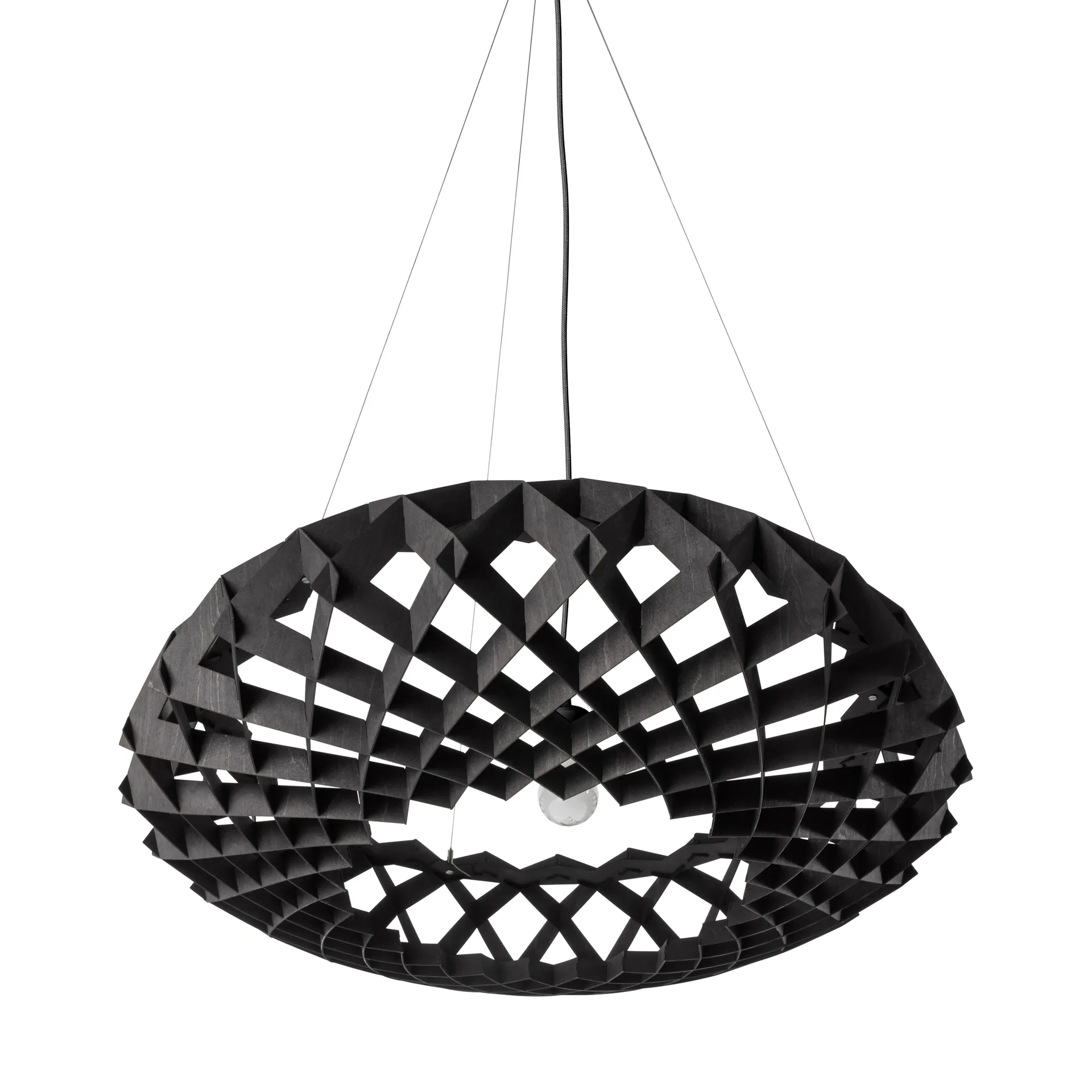 Suspension Pilke Signature Ø95 cm, Noir Pilke