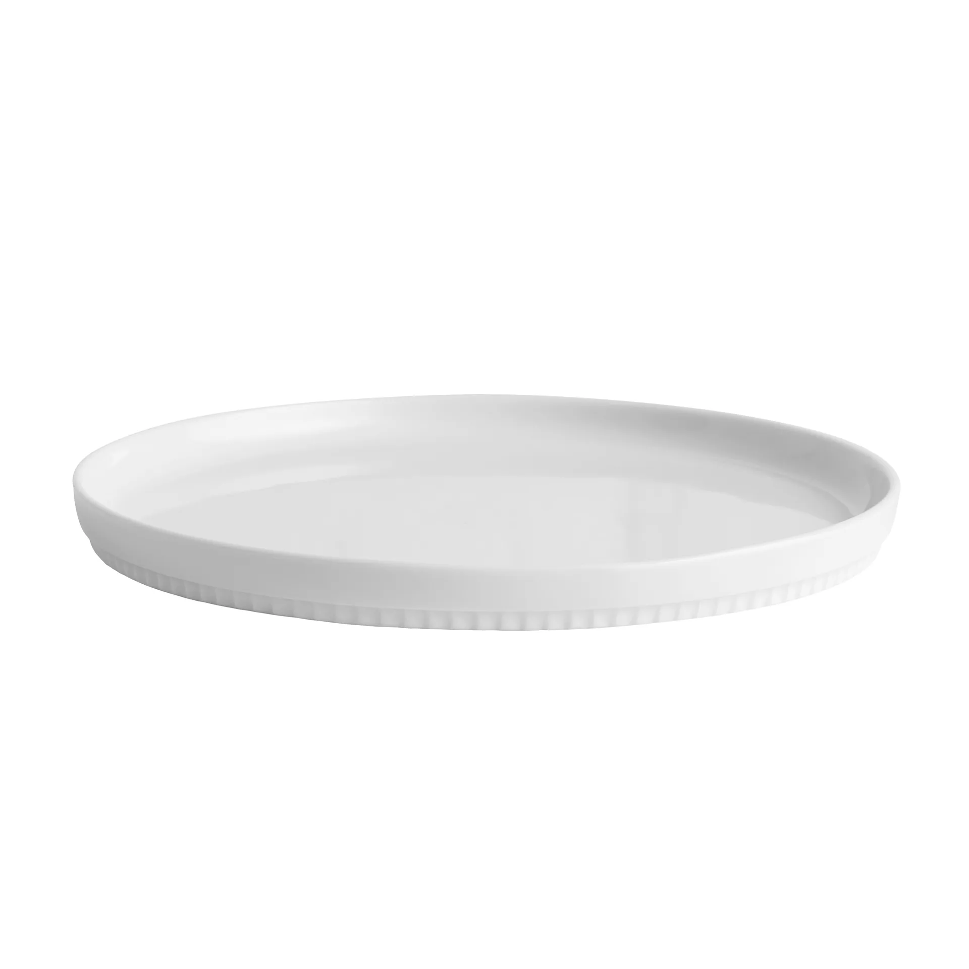 Assiette à bords rectilignes Toulouse Ø 20 cm, Blanc Pillivuyt