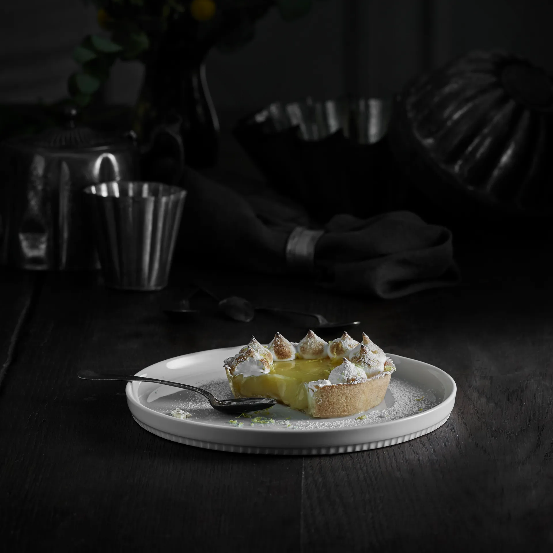Assiette à bords rectilignes Toulouse Ø 20 cm, Blanc Pillivuyt