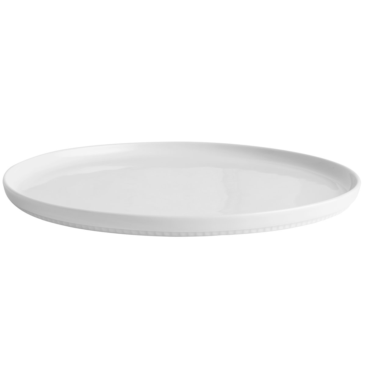 pillivuyt assiette à bords rectilignes toulouse ø 26 cm blanc
