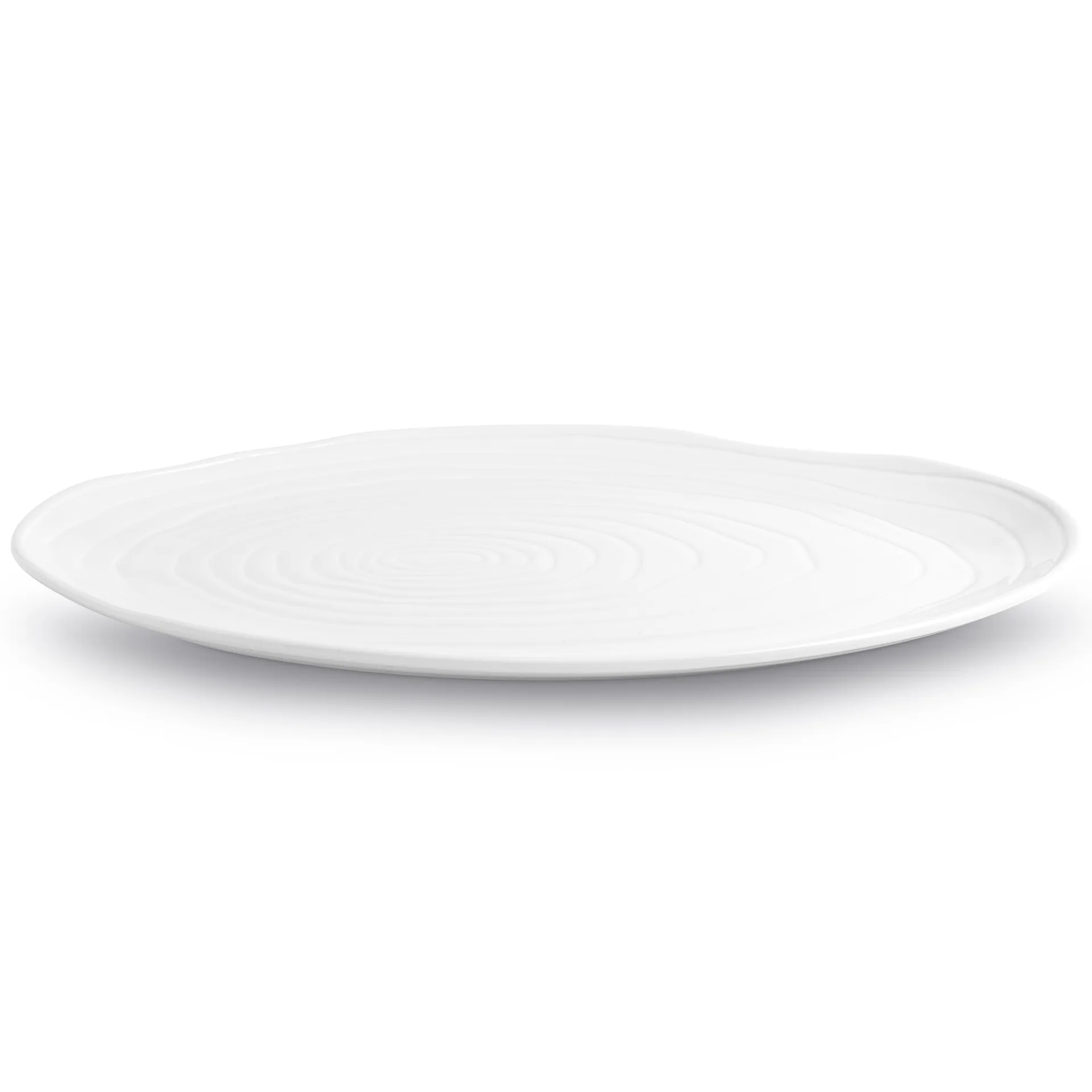Assiette Boulogne ovale 26x36 cm, Blanc Pillivuyt