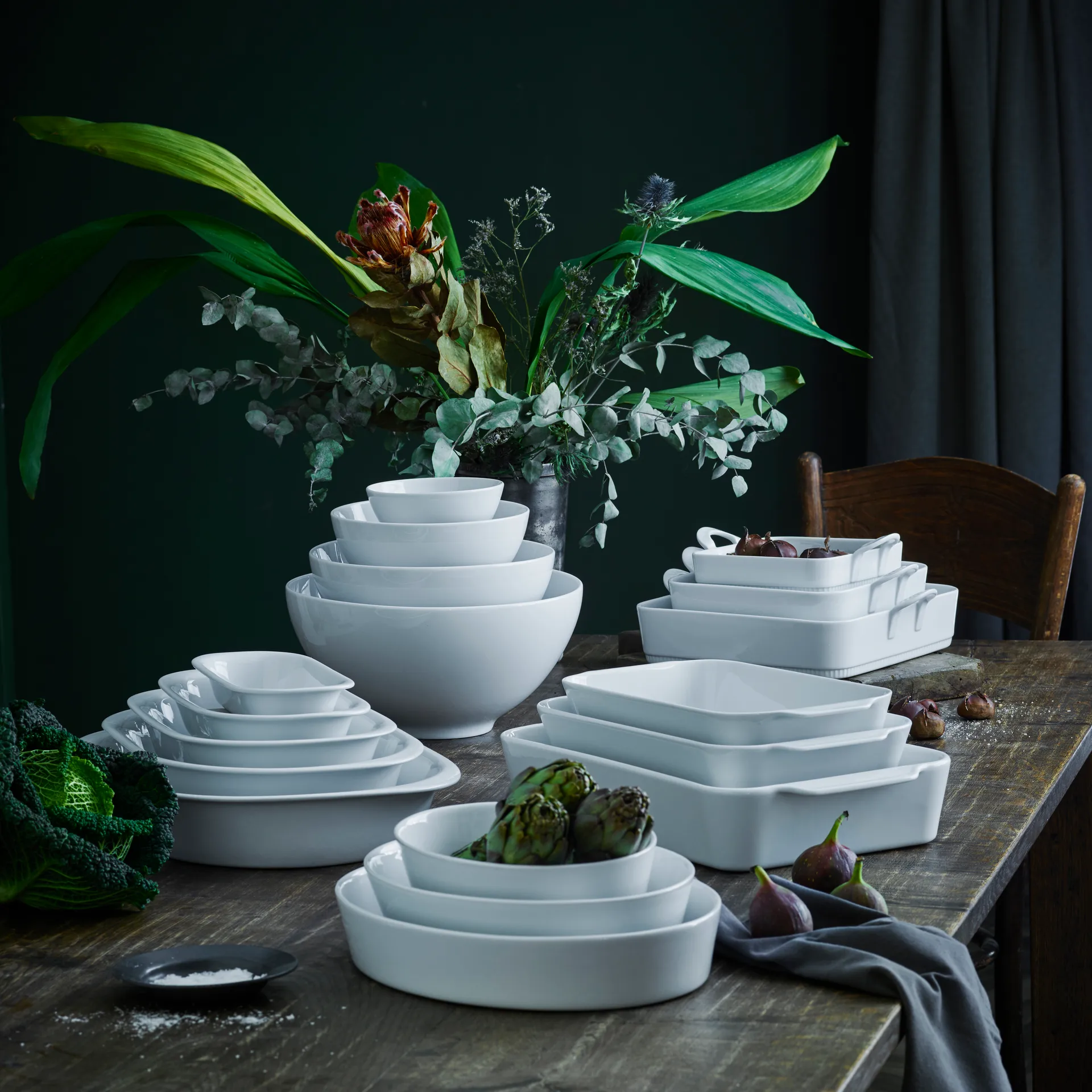 Assiette de service Pillivuyt, 38 x 21 cm Pillivuyt