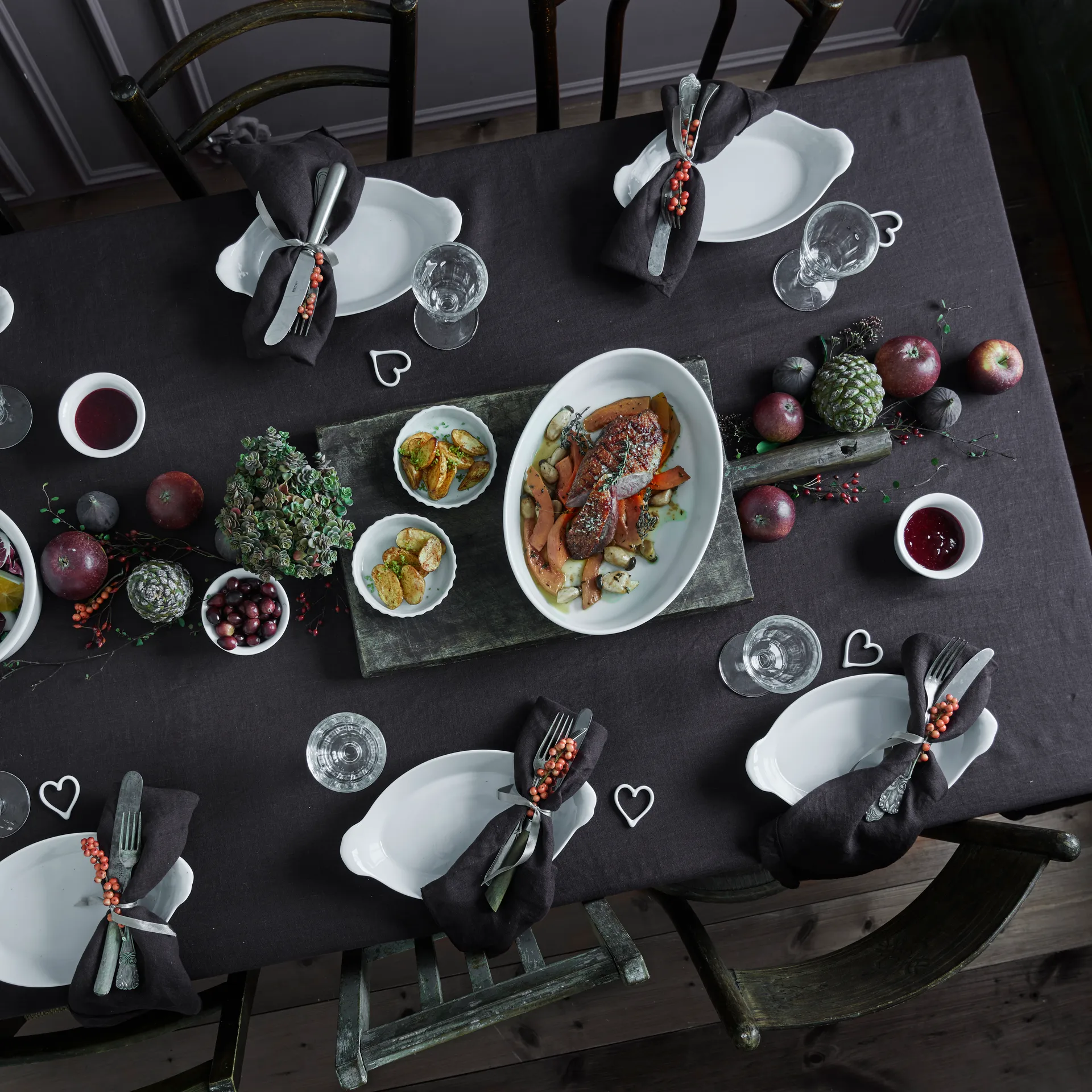 Assiette ovale Pillivuyt, Grand Pillivuyt