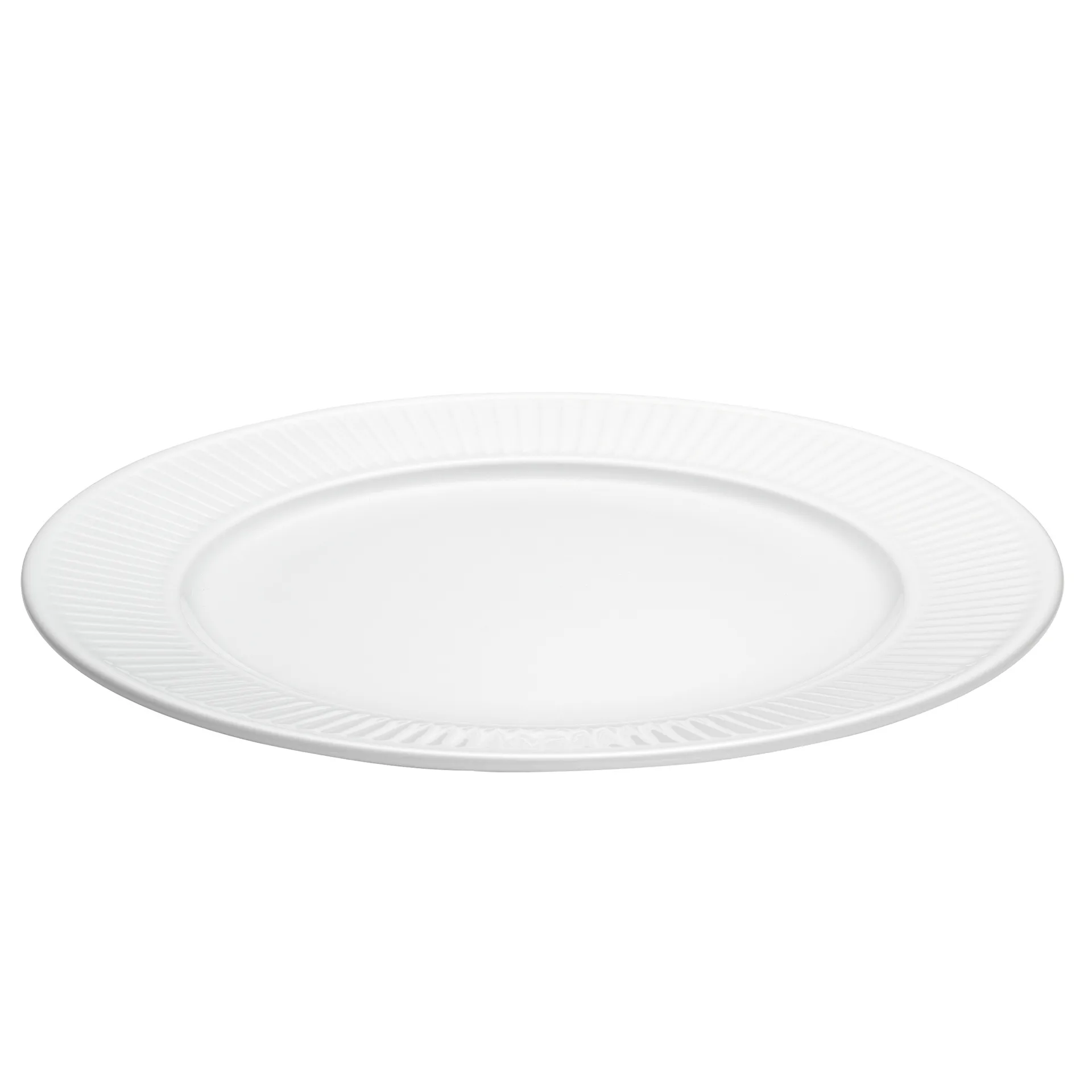 Assiette Plissé Ø 24cm, Blanc Pillivuyt