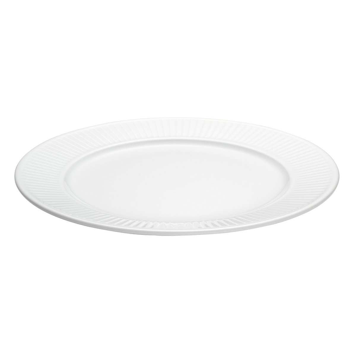 pillivuyt assiette plissé ø 26 cm blanc