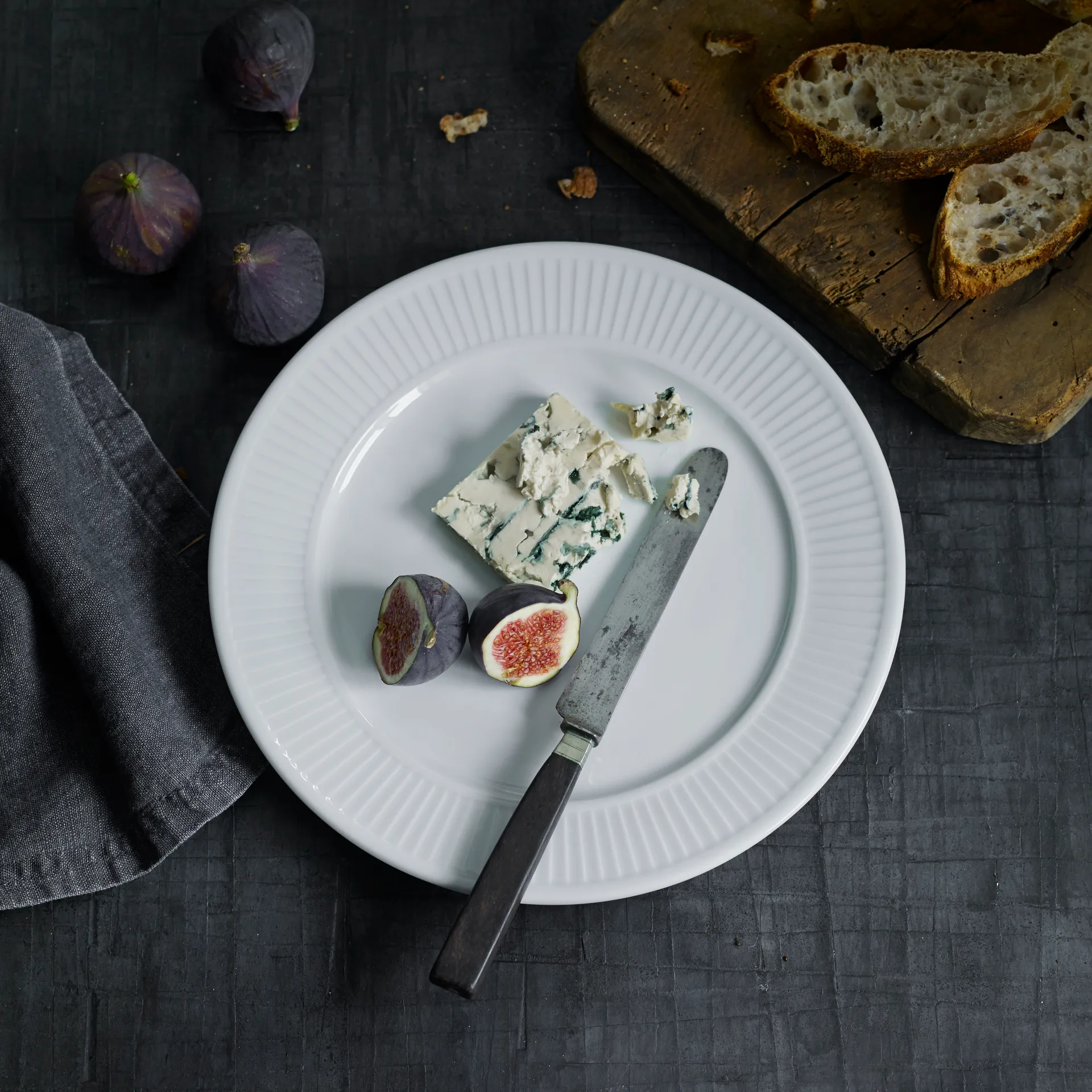 Assiette Plissé Ø 26 cm, Blanc Pillivuyt