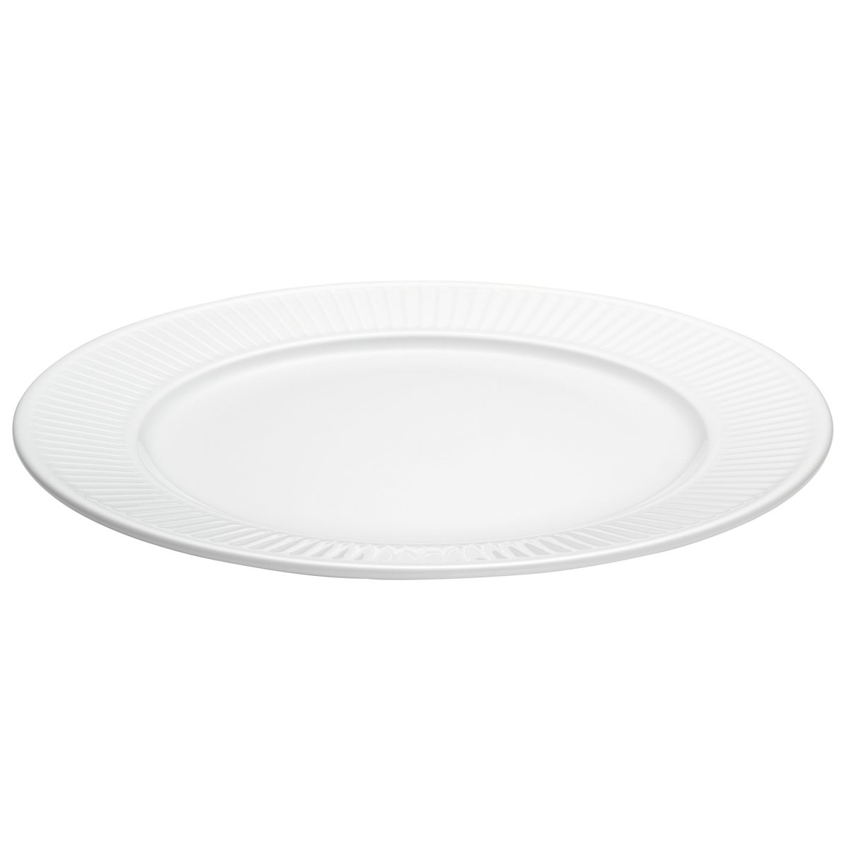 pillivuyt assiette plissé ø 28 cm blanc