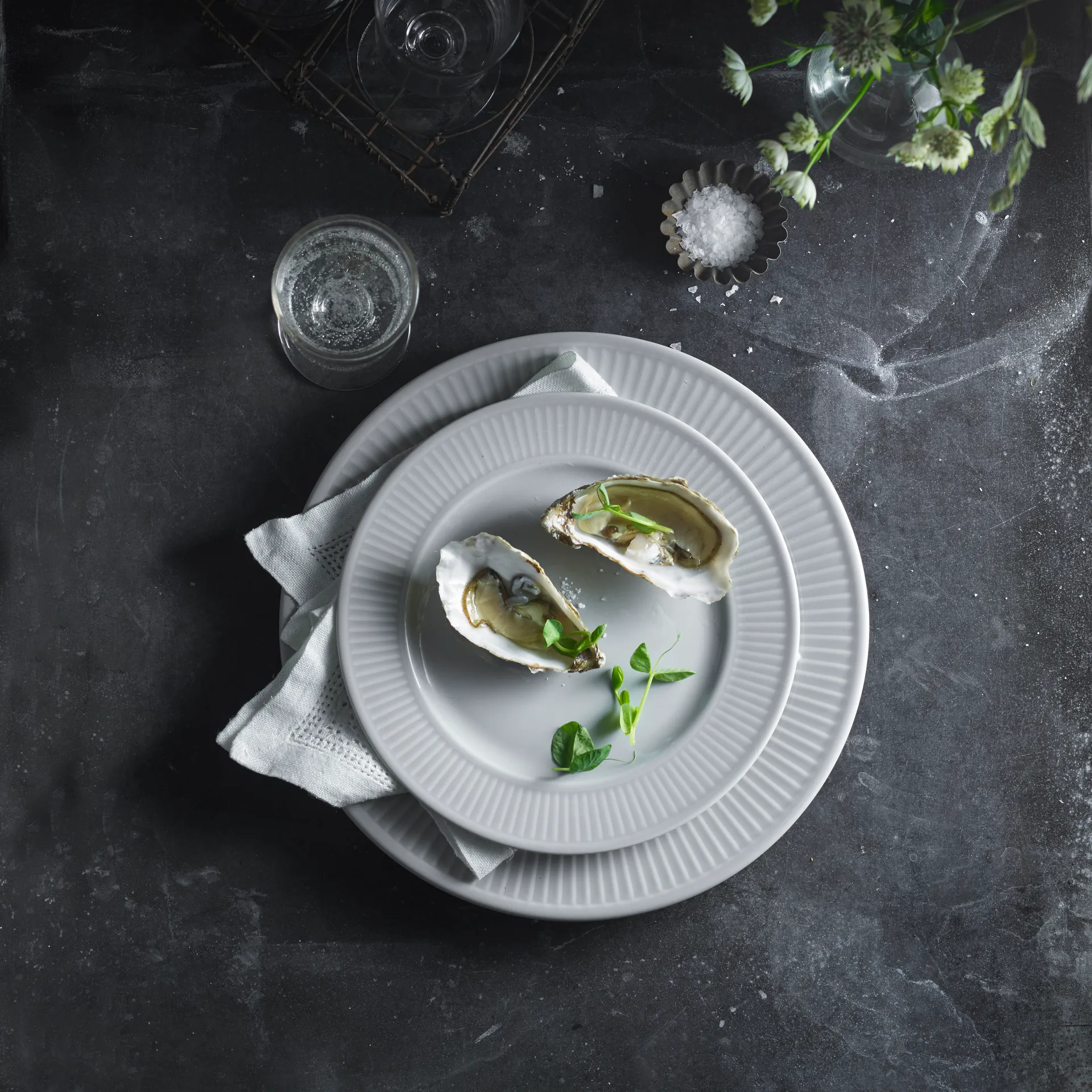 Assiette Plissé Ø 28 cm, Blanc Pillivuyt