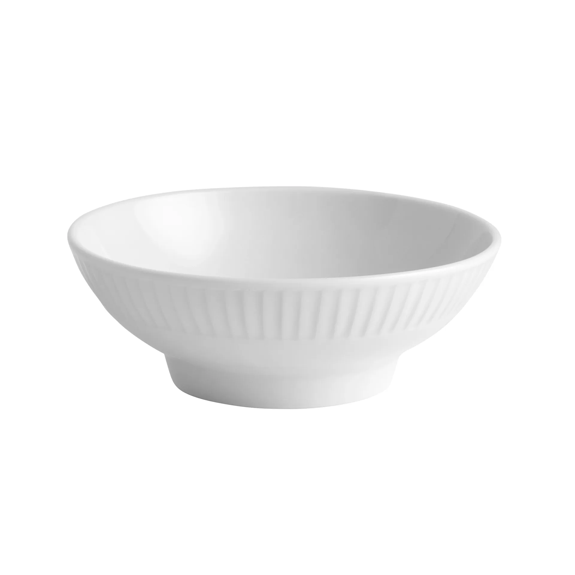 Bol à pied Plissé 28 cl, Blanc Pillivuyt