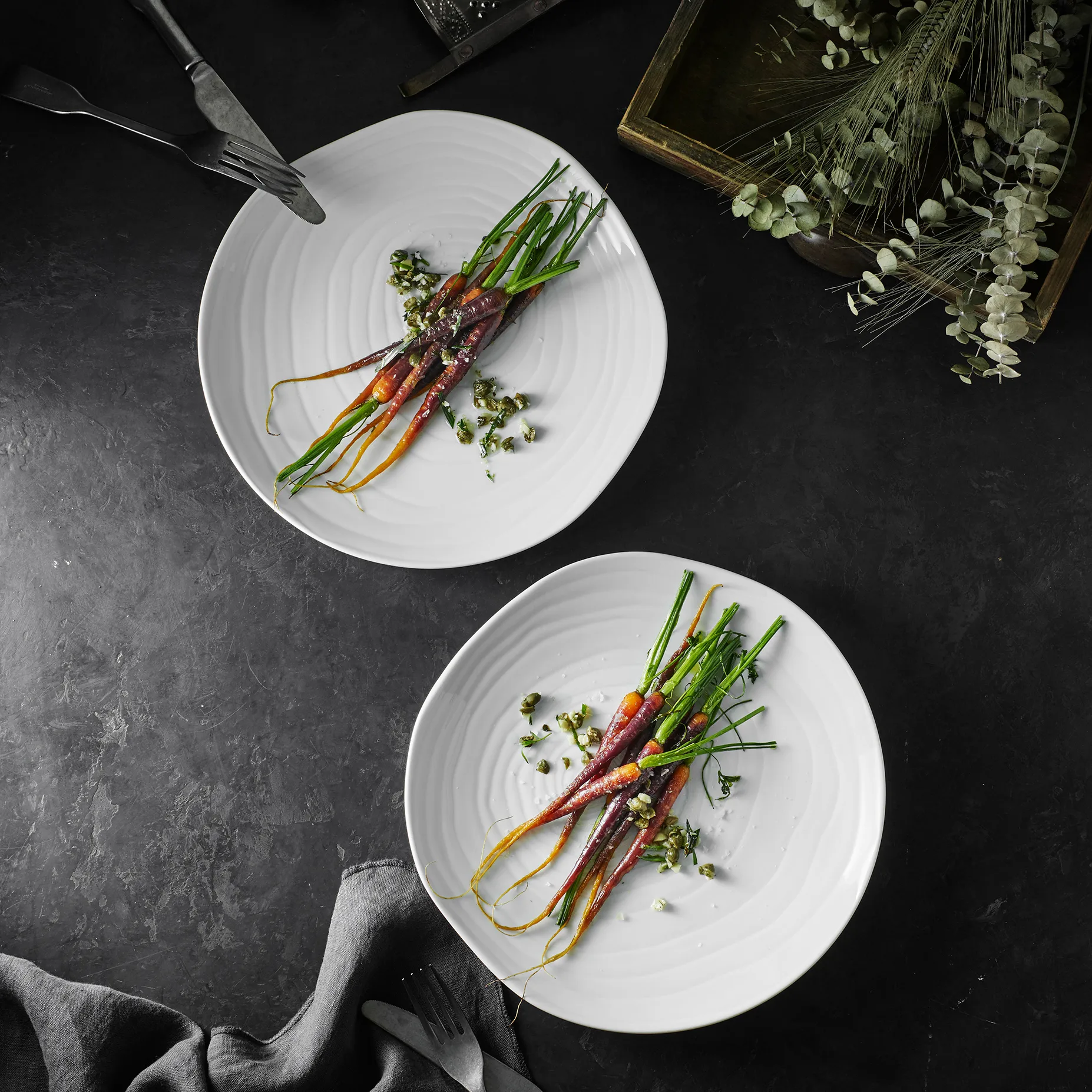 Petite assiette Boulogne 21cm, Blanc Pillivuyt