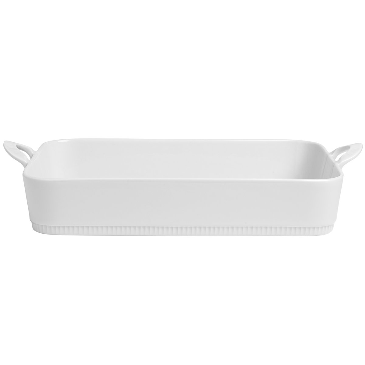 Pillivuyt Plat à lasagnes avec poignées Toulouse Blanc