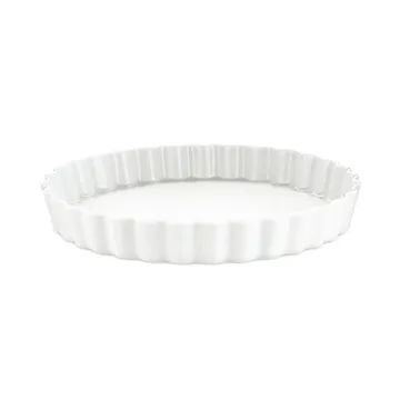 Plat à tarte blanc Pillivuyt - Ø : 25 cm - Pillivuyt