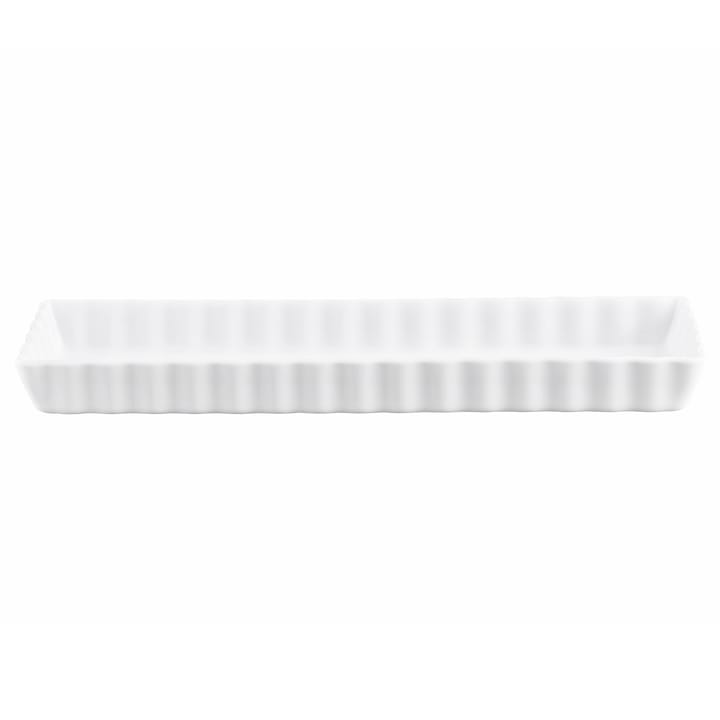 Plat à tarte rectangle blanc Pillivuyt - 35 x 12 cm - Pillivuyt