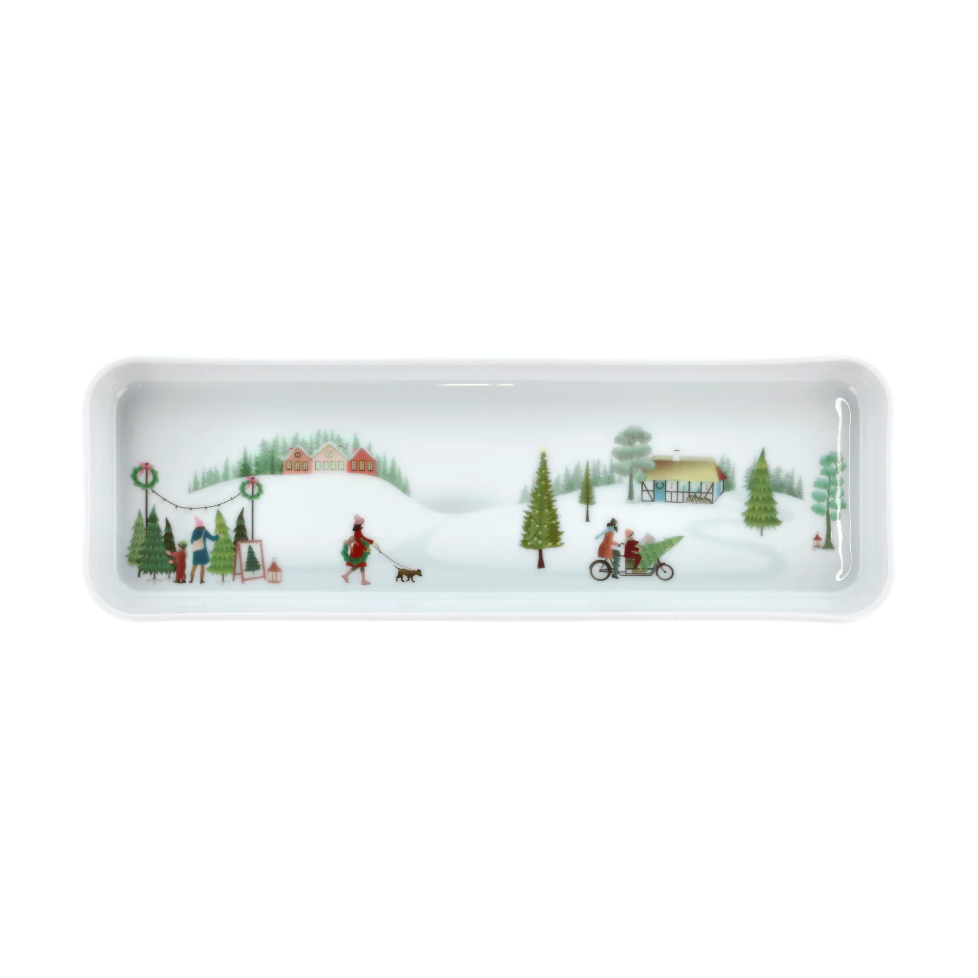 Plat Vinter 12x36 cm, Blanc Pillivuyt