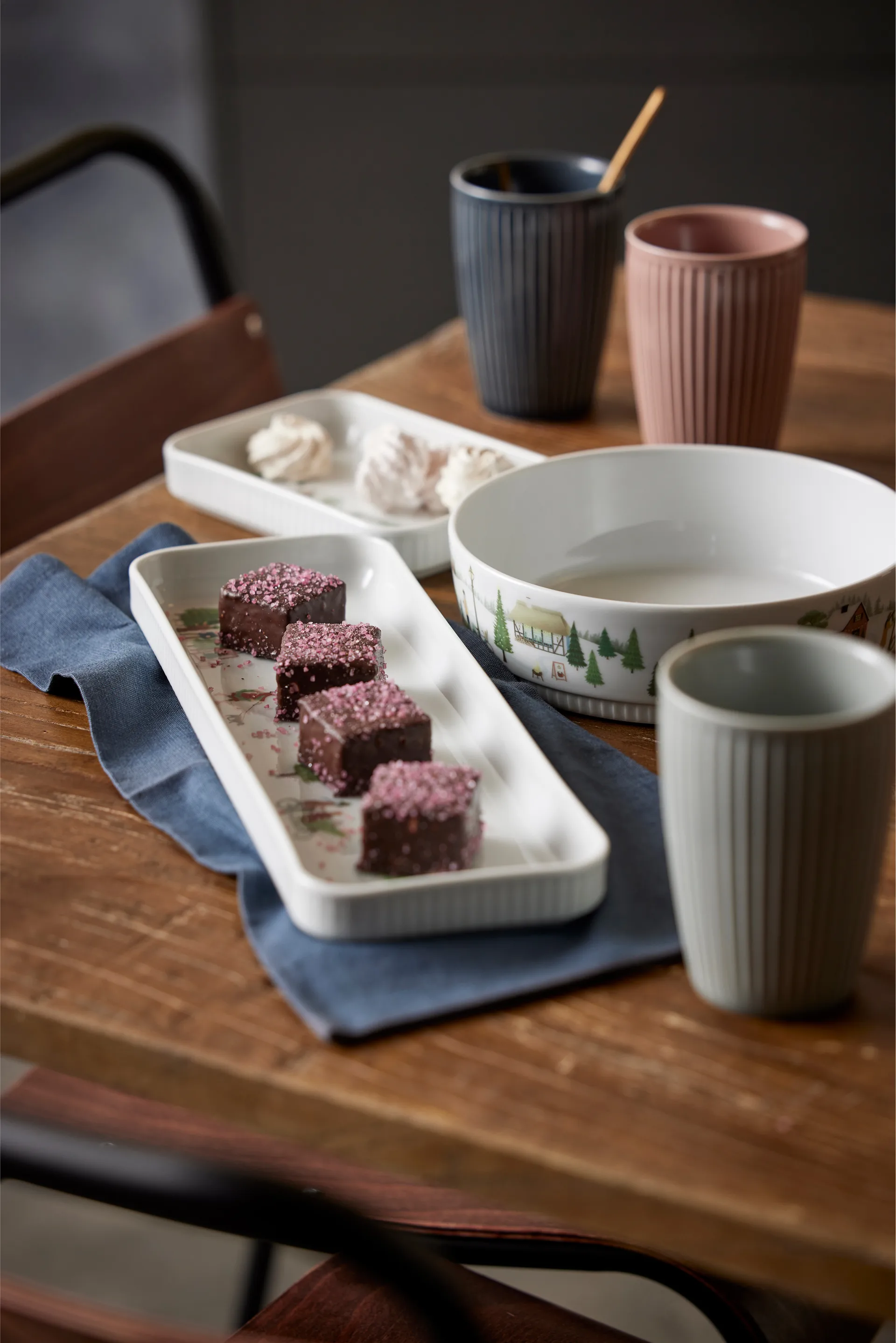 Plat Vinter 12x36 cm, Blanc Pillivuyt