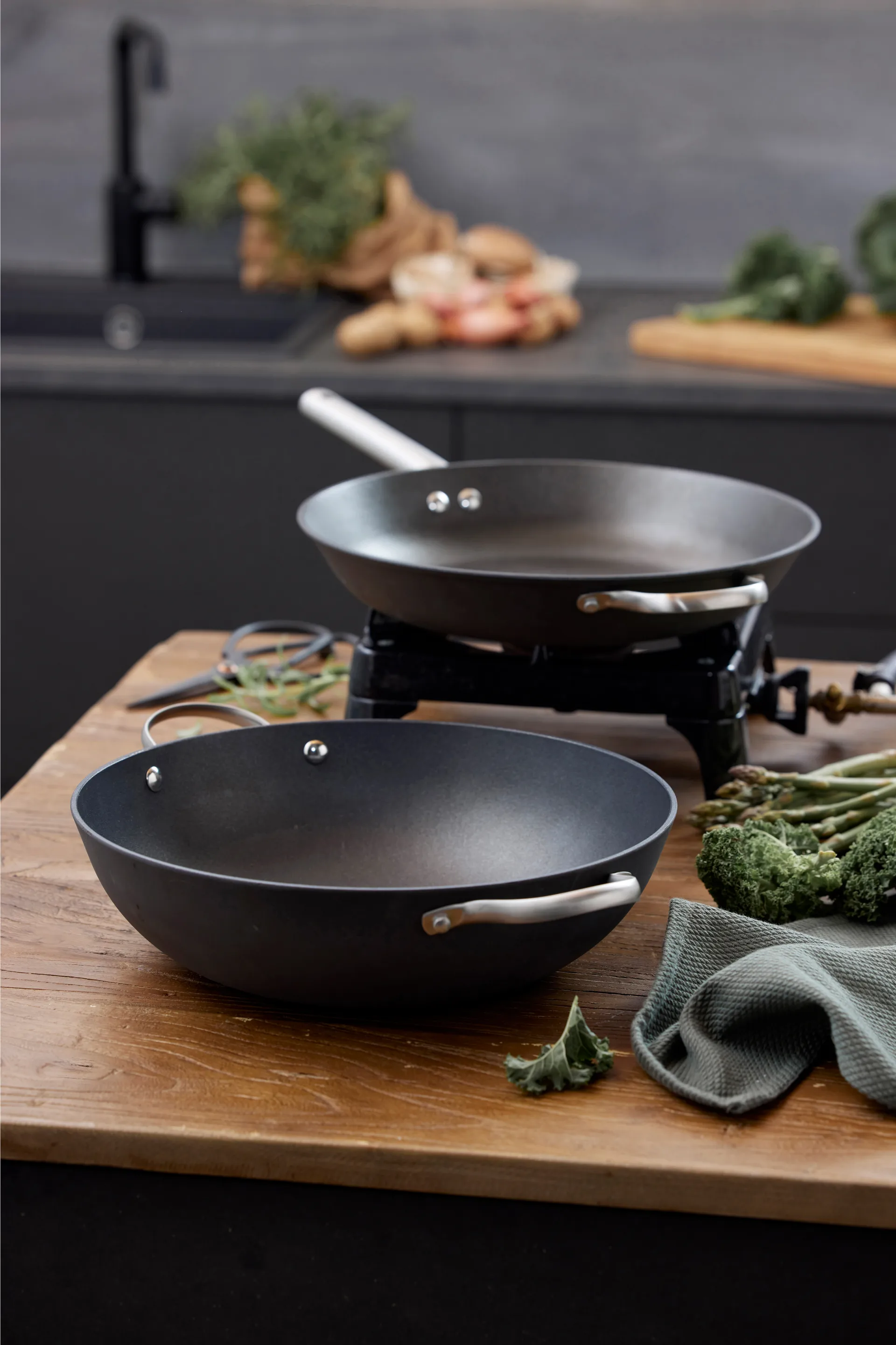 Poêle en fonte légère Garonne, Ø32 cm Pillivuyt