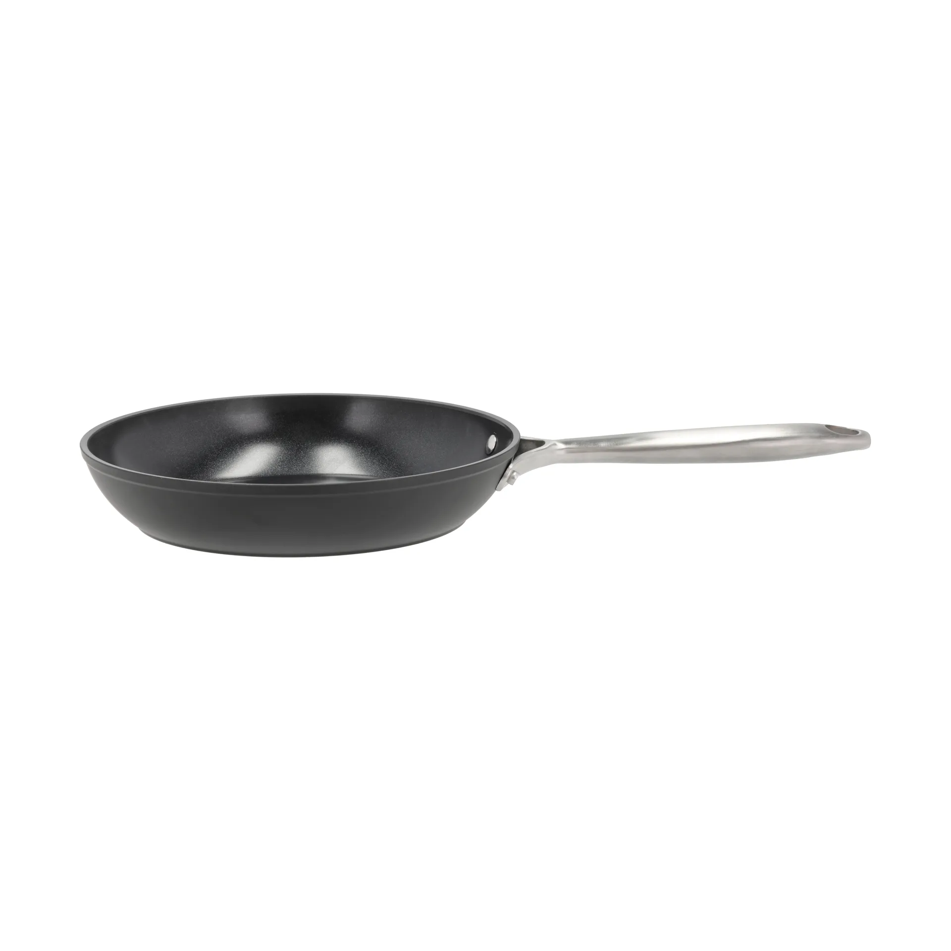 Poêle Travo céramique non-stick 24 cm, Noir-aluminium Pillivuyt