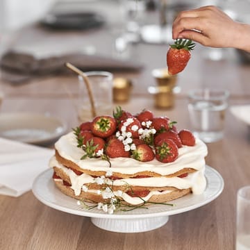 Présentoir à gâteau Plissé Ø 30 cm - Blanc - Pillivuyt
