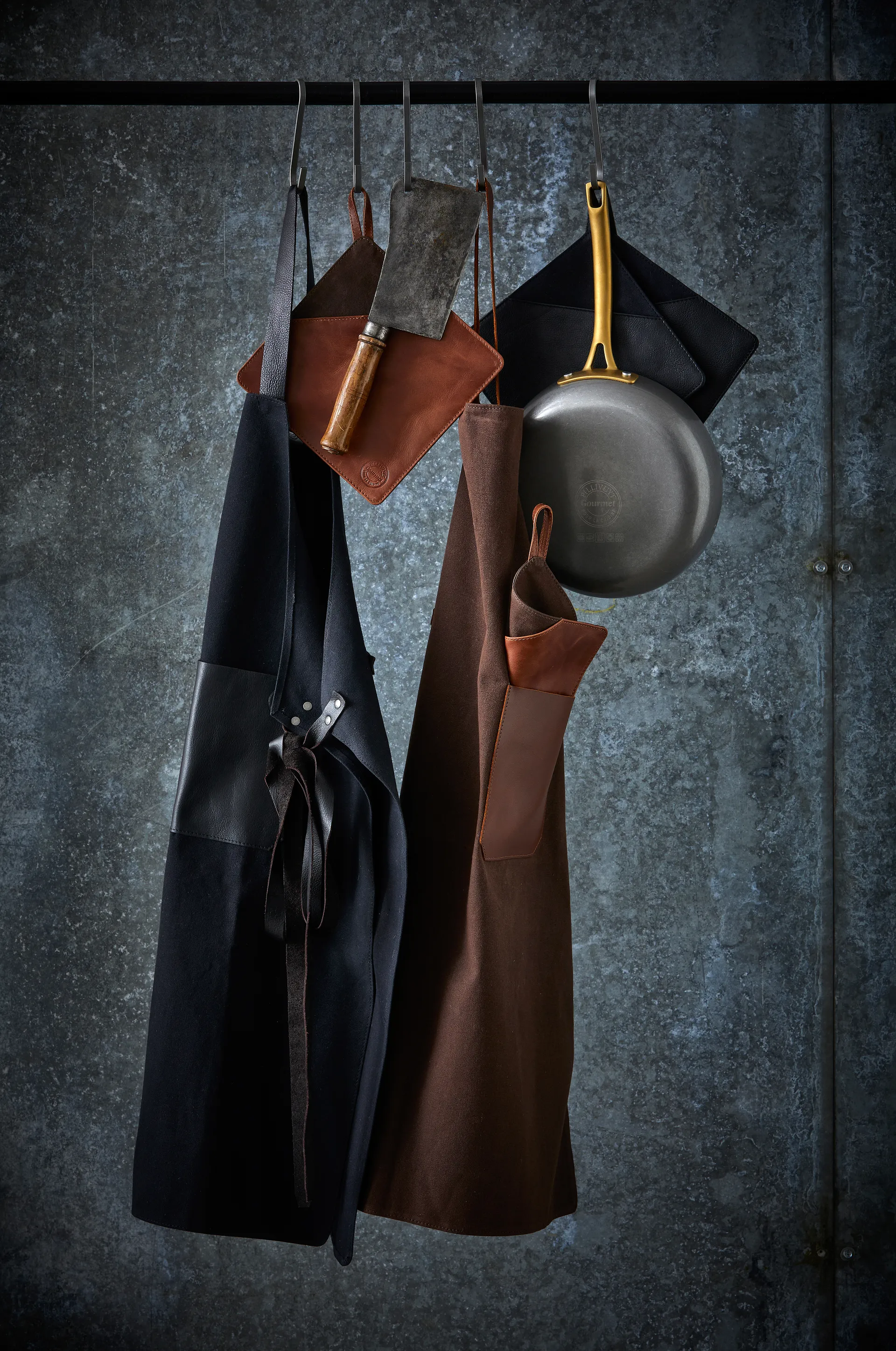 Tablier Pillivuyt Gourmet 70x88 cm, Marron Pillivuyt