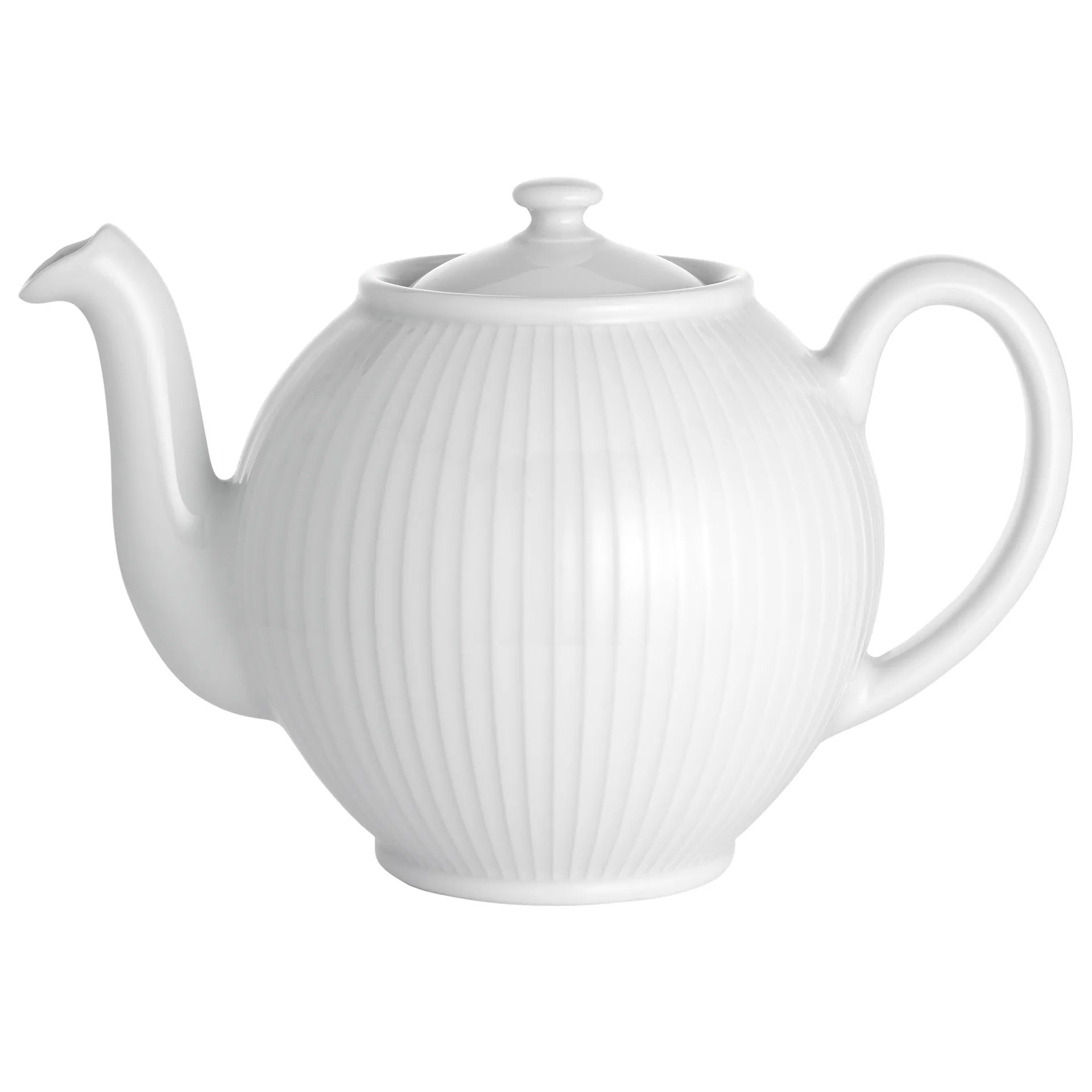 Théière Plissé 1,5 l, Blanc Pillivuyt