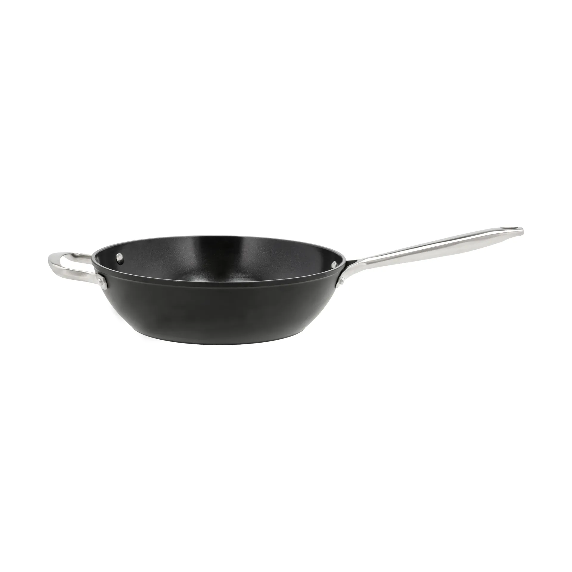 Wok Travo céramique antiadhésive 28 cm, Aluminium noir Pillivuyt