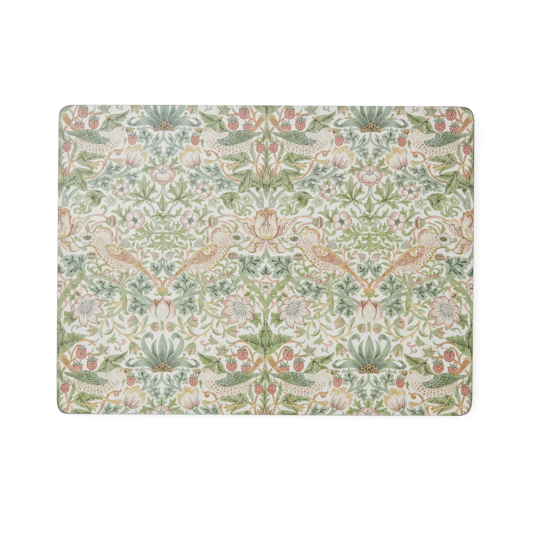 Set de table Strawberry Thief 30x40 cm, lot de 4, Green Pimpernel