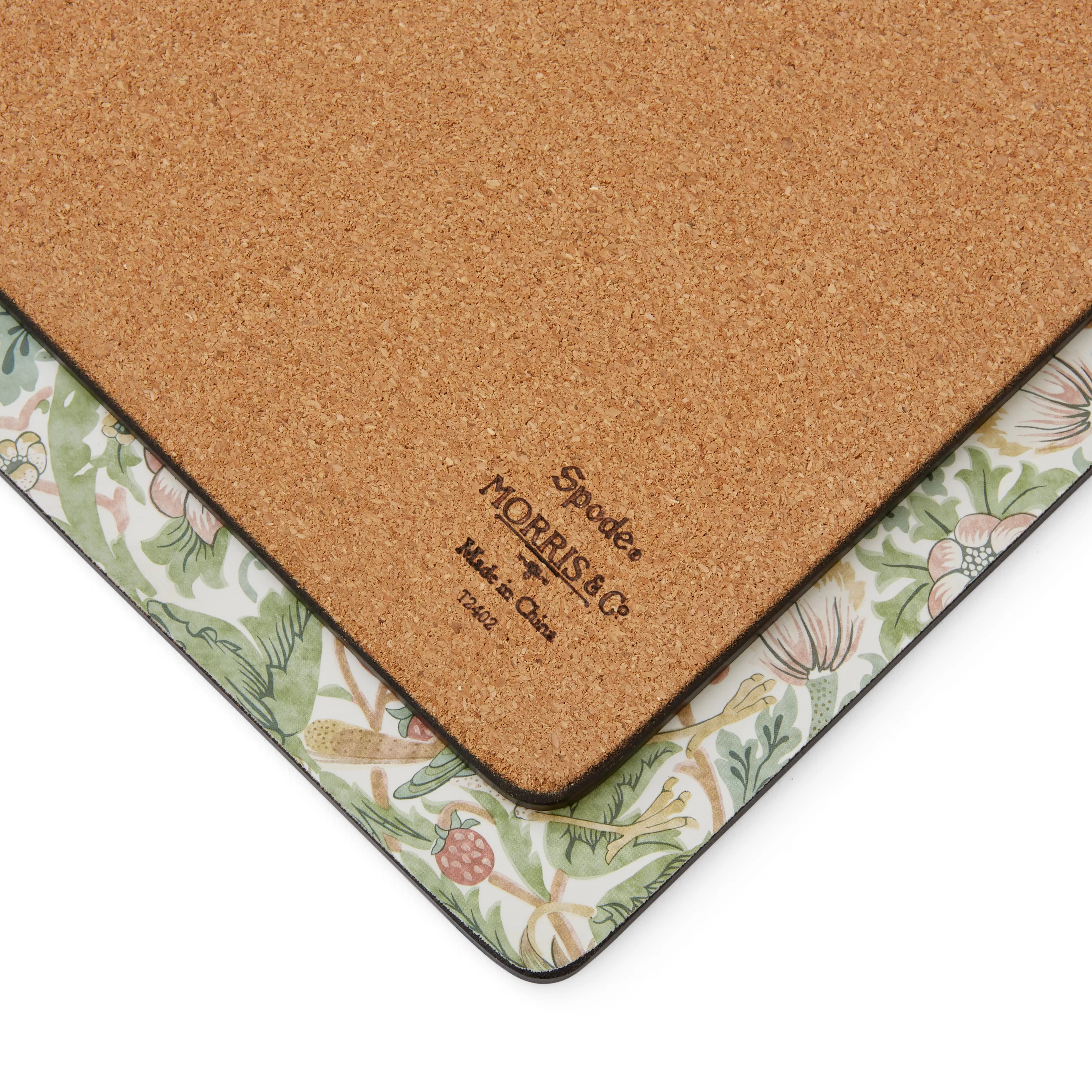 Promini William Morris Lot De 4 Sets De Table Lavables En