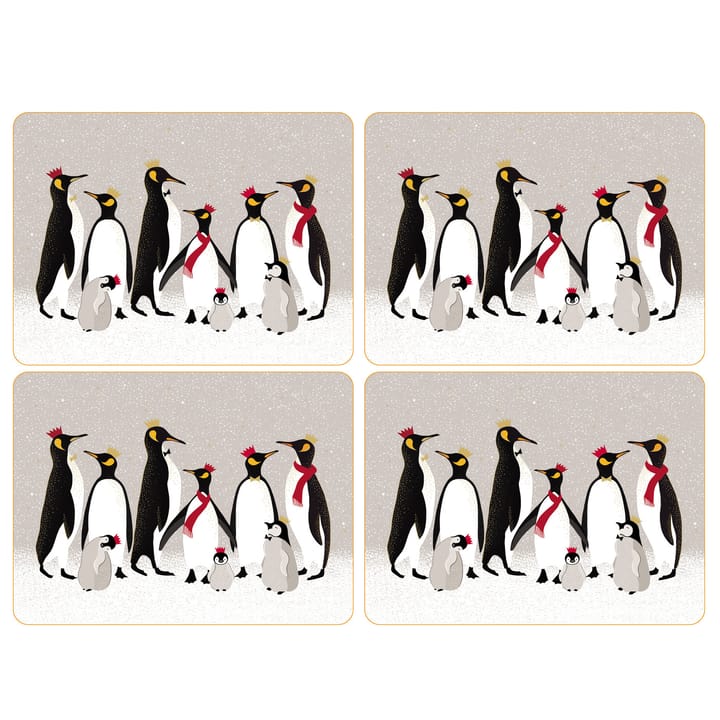 Sets de table Christmas Penguin Lot de 4 - 30 x 23cm - Pimpernel