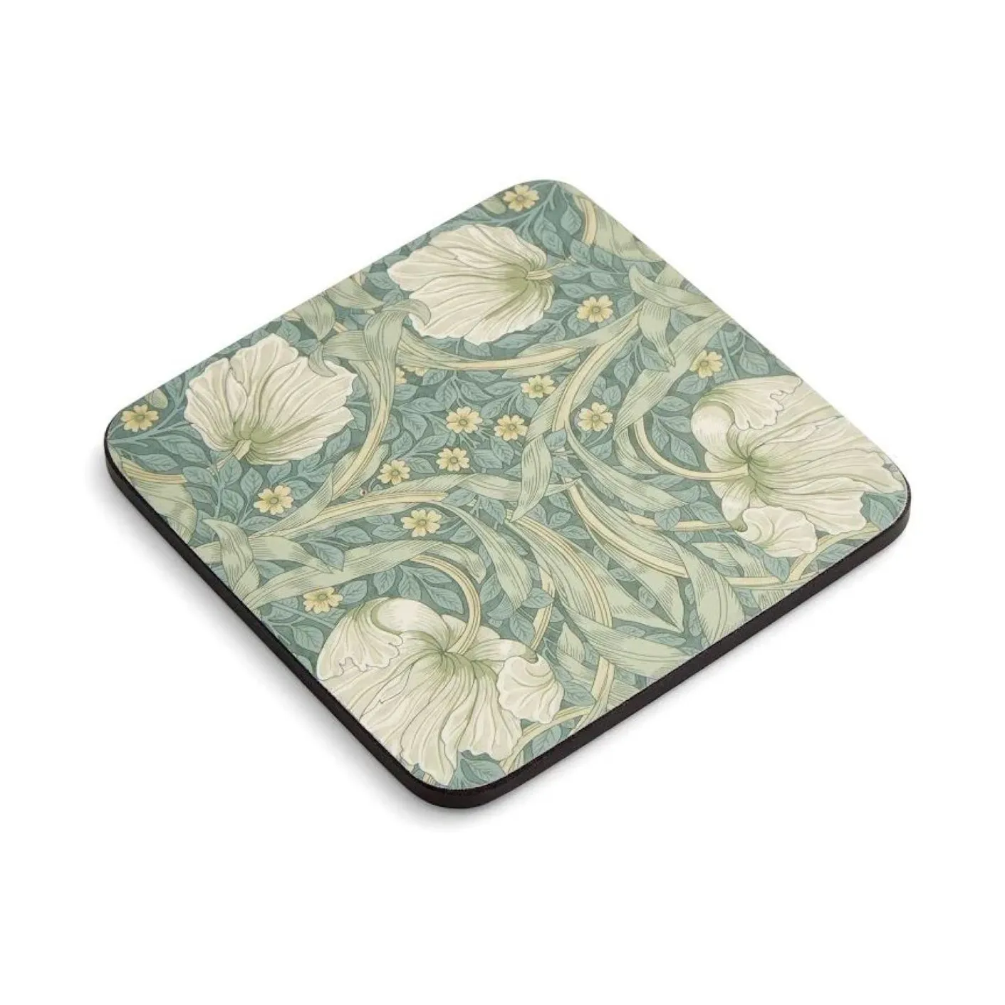 Sous-verres Morris & Co Pimpernel Lot de 6, Vert, bleu. Pimpernel