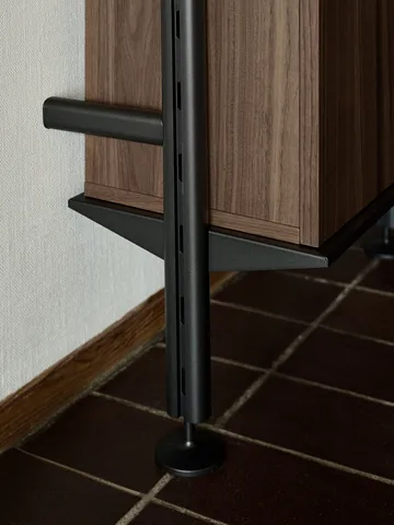 Système d’étagères mural Pira G2 W B noir/noyer - Pira