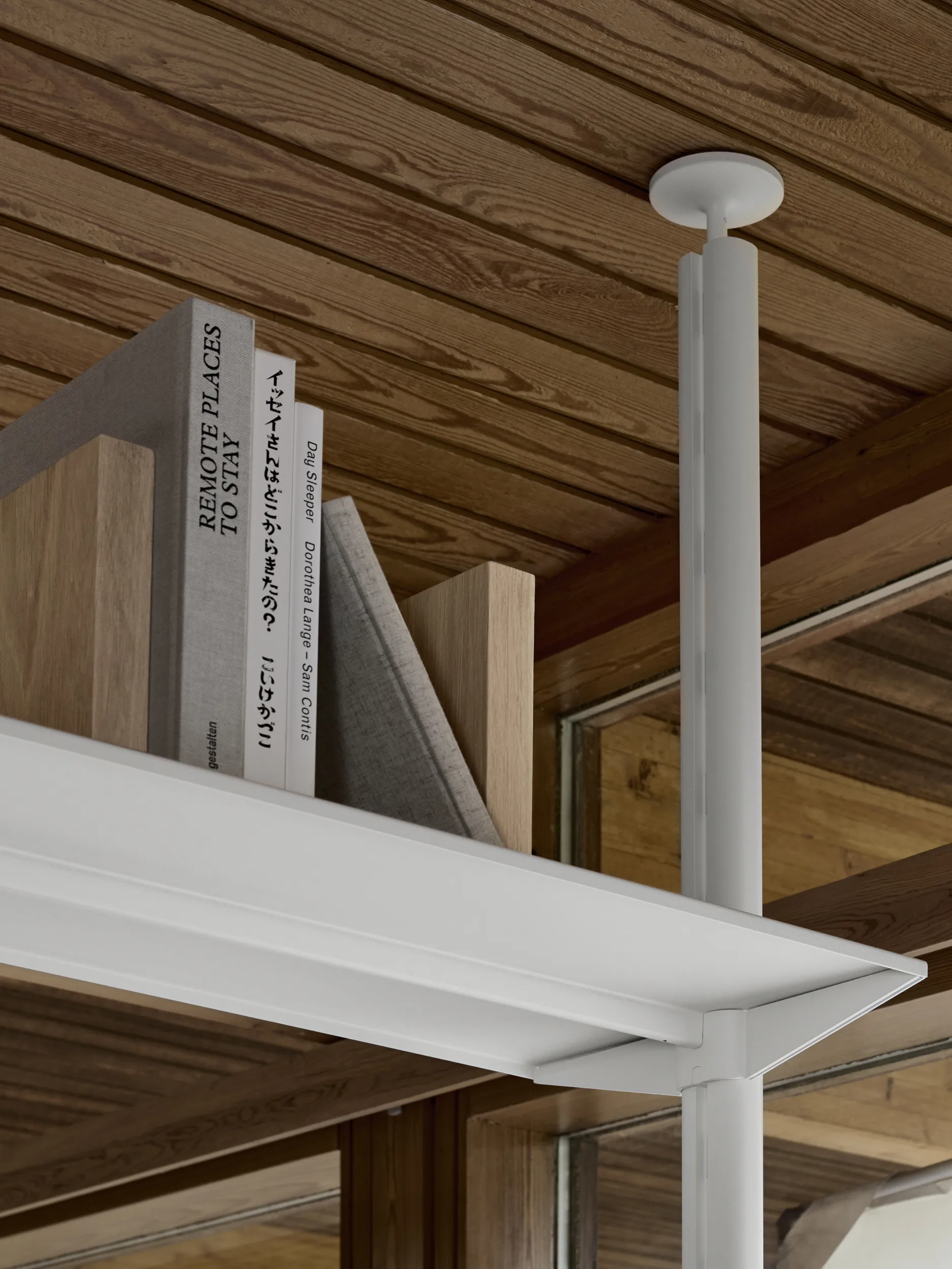 Système d’étagères Pira G2 F C A blanc/chêne 240–247 cm Pira