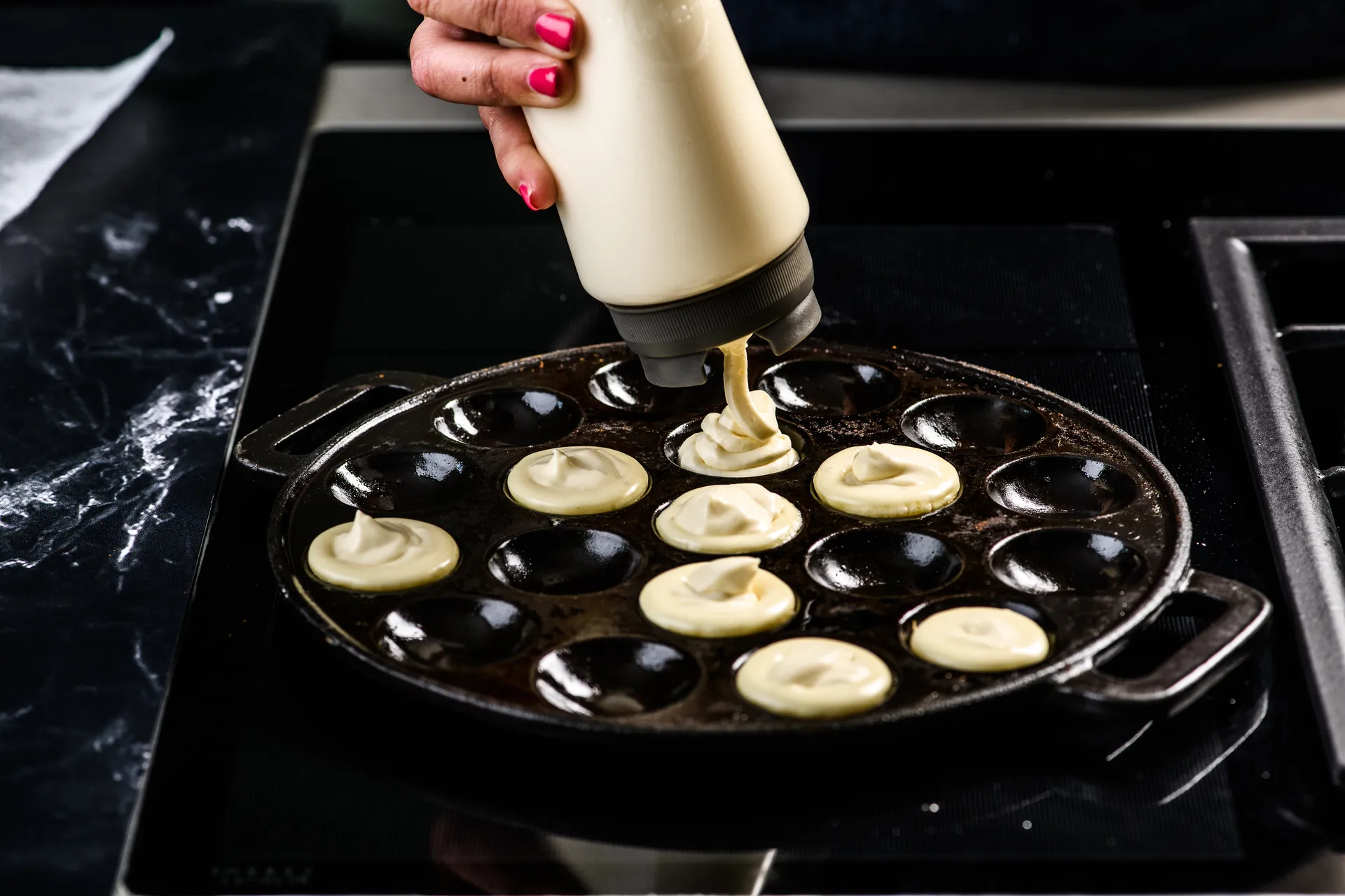 Flacon souple pour garniture Plate-it 22 cm, lot de 2, Blanc-gris Plate It