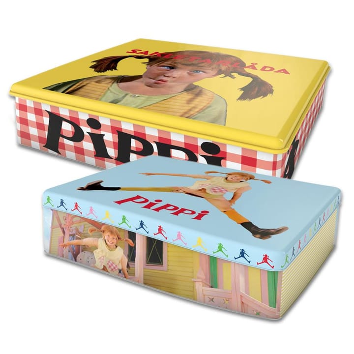 Boîte en métal Fifi Brindacier, multicolore - lot de 2 Pluto Design