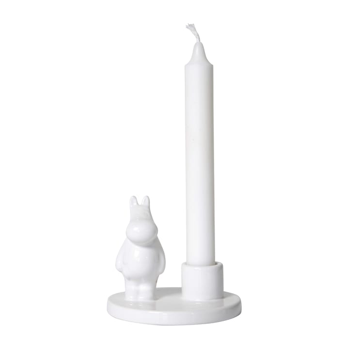 Bougeoir Moomin en céramique - Blanc - Pluto Design