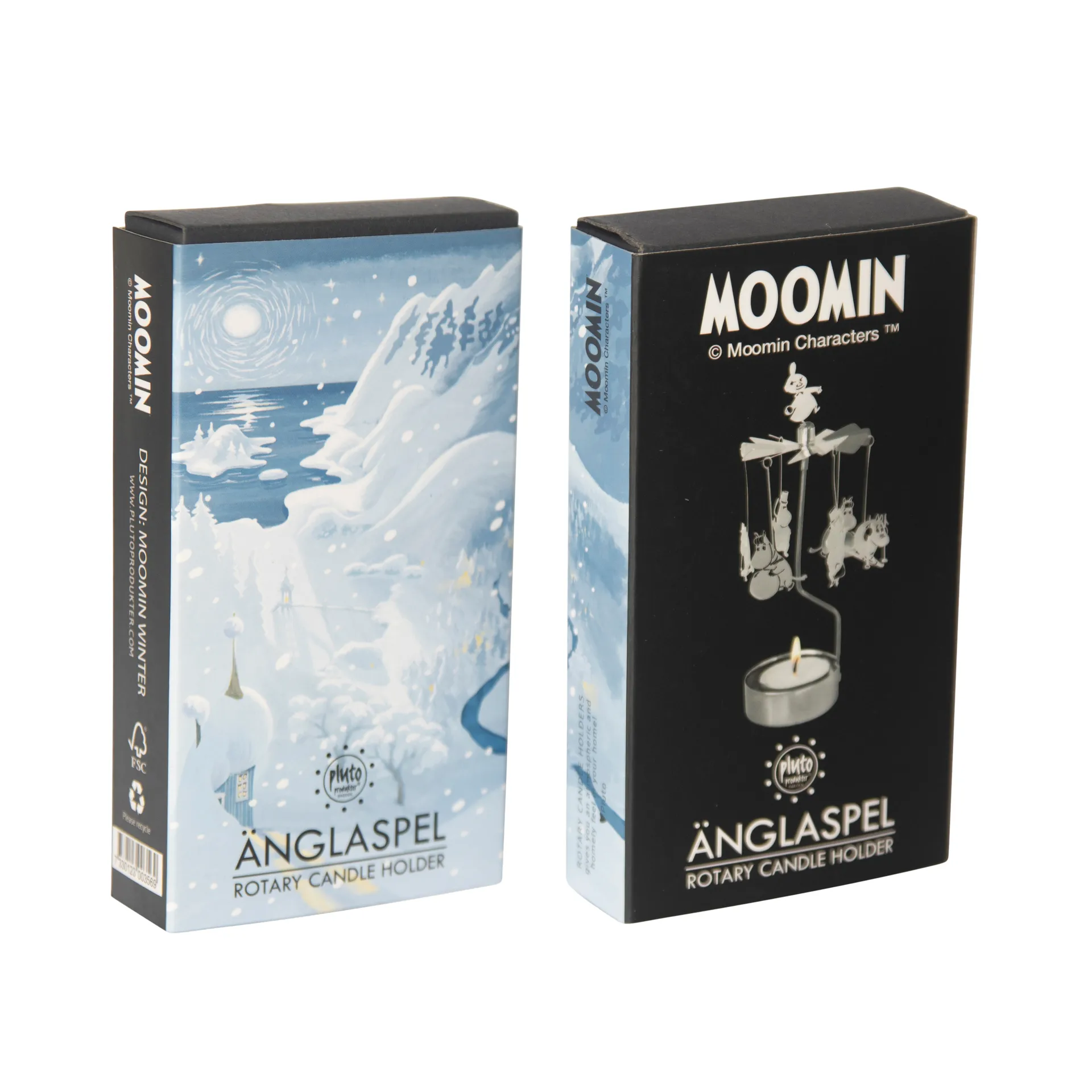 Bougeoir Moomins rotatif, Vinter Pluto Design