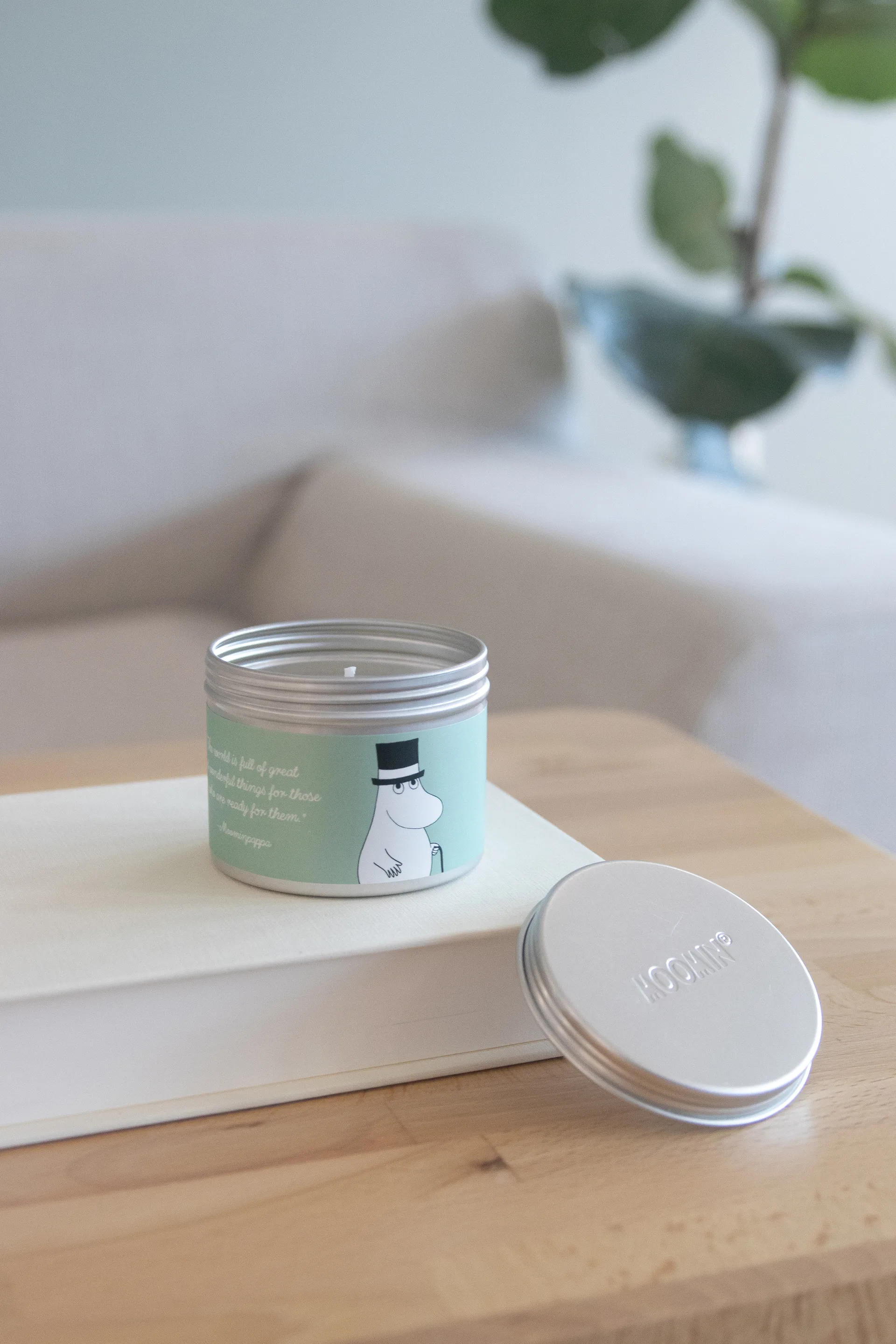 Bougie parfumée Moomin small 20 h, Papa Moomin Pluto Design