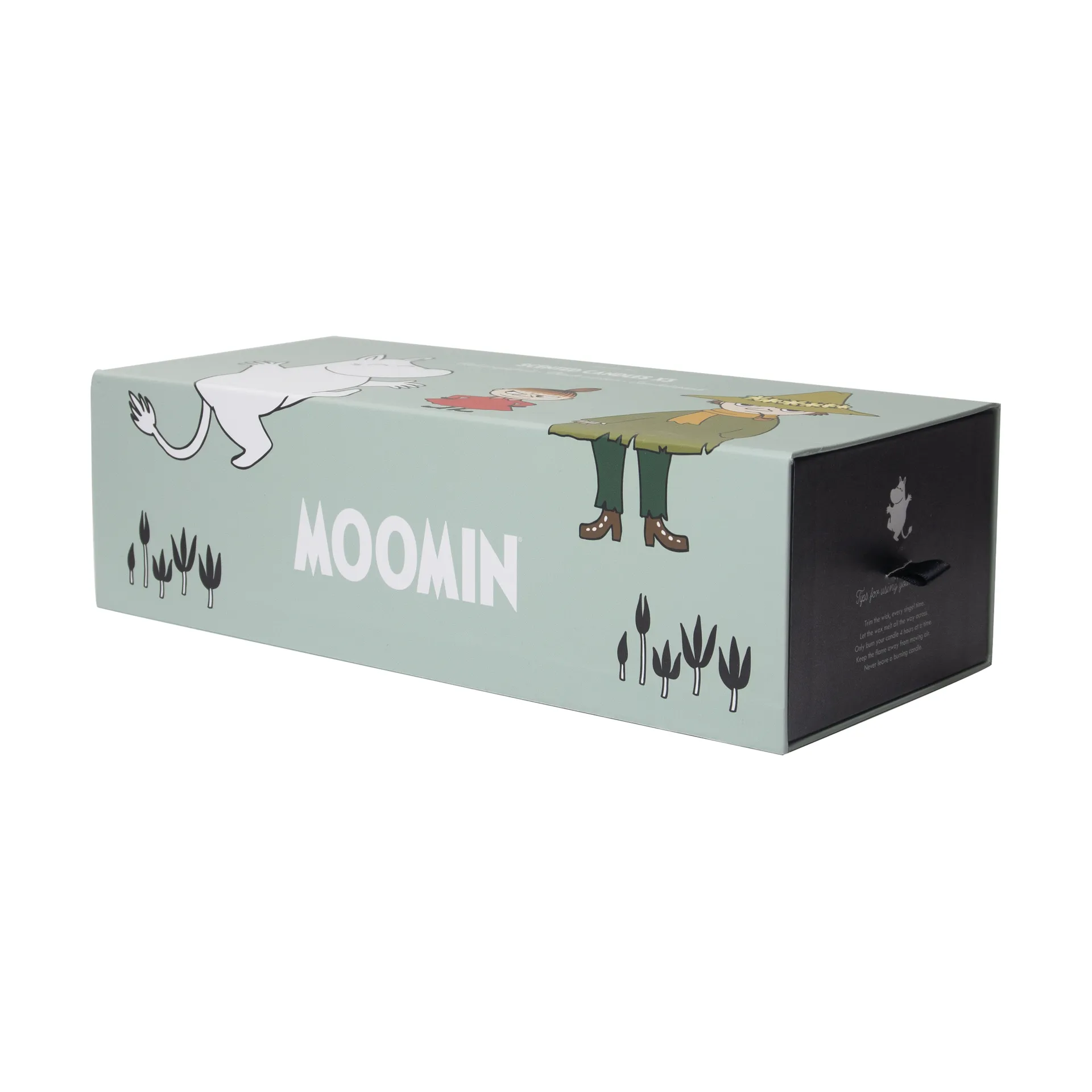 Bougie parfumée Moumine, lot de 3, Together Pluto Design