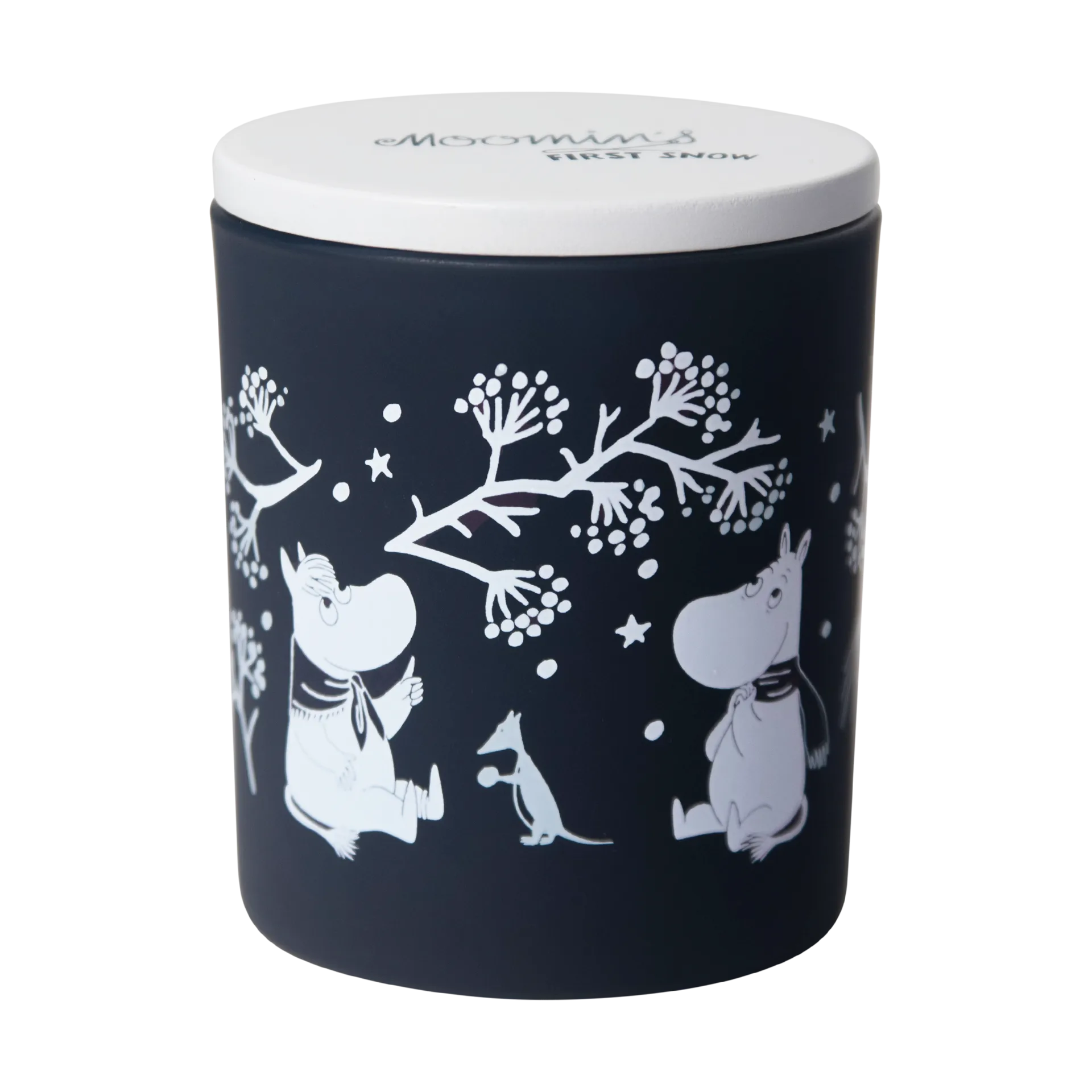 Bougie parfumée Mumin 40 h, First snow Pluto Design