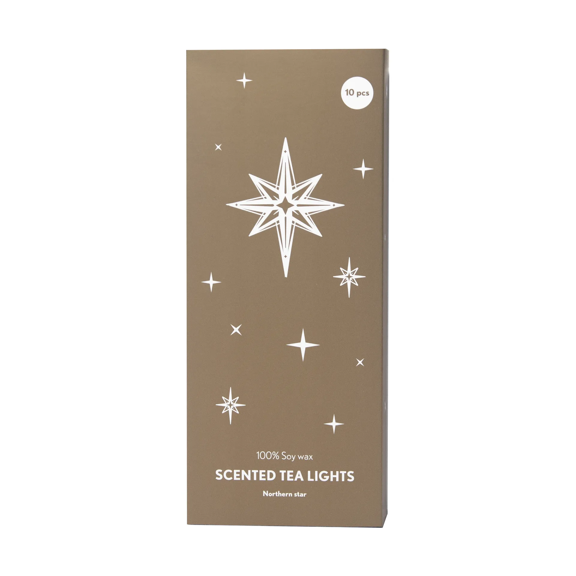 Bougie parfumée Northern Star, Blanc Pluto Design