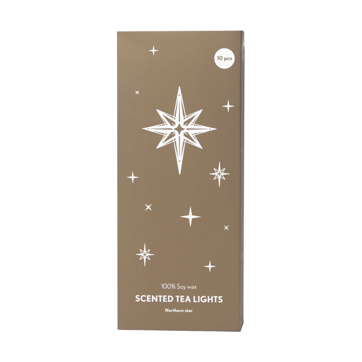 Bougie parfumée Northern Star, Blanc Pluto Design