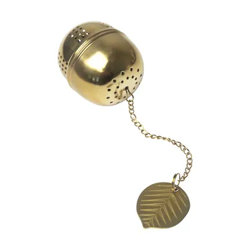 Boule à thé Stig L Berså - Or - Pluto Design