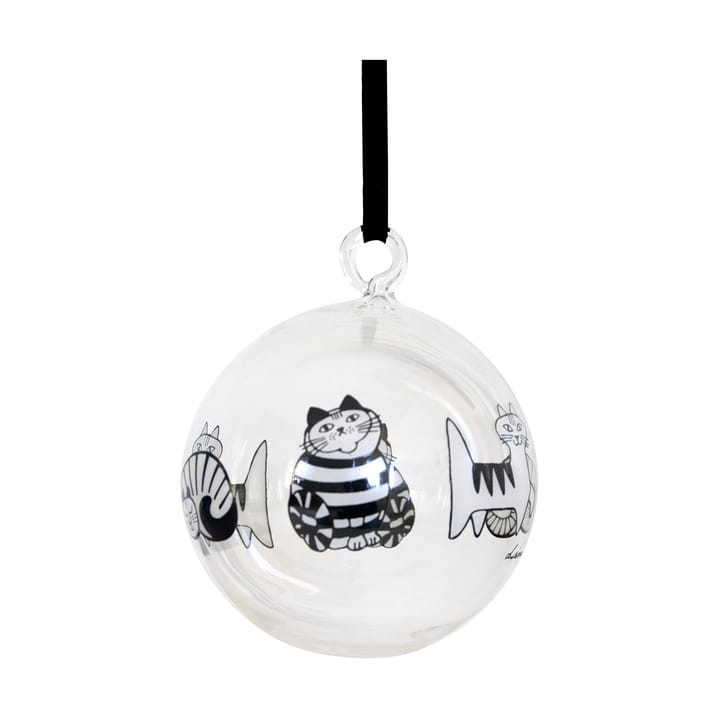 Boule de sapin chats Lisa Larson - White-black - Pluto Design