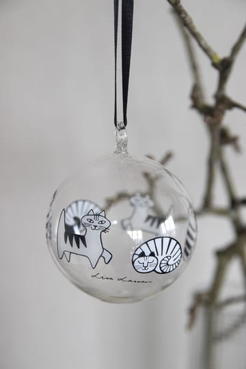 Boule de sapin chats Lisa Larson - White-black - Pluto Design