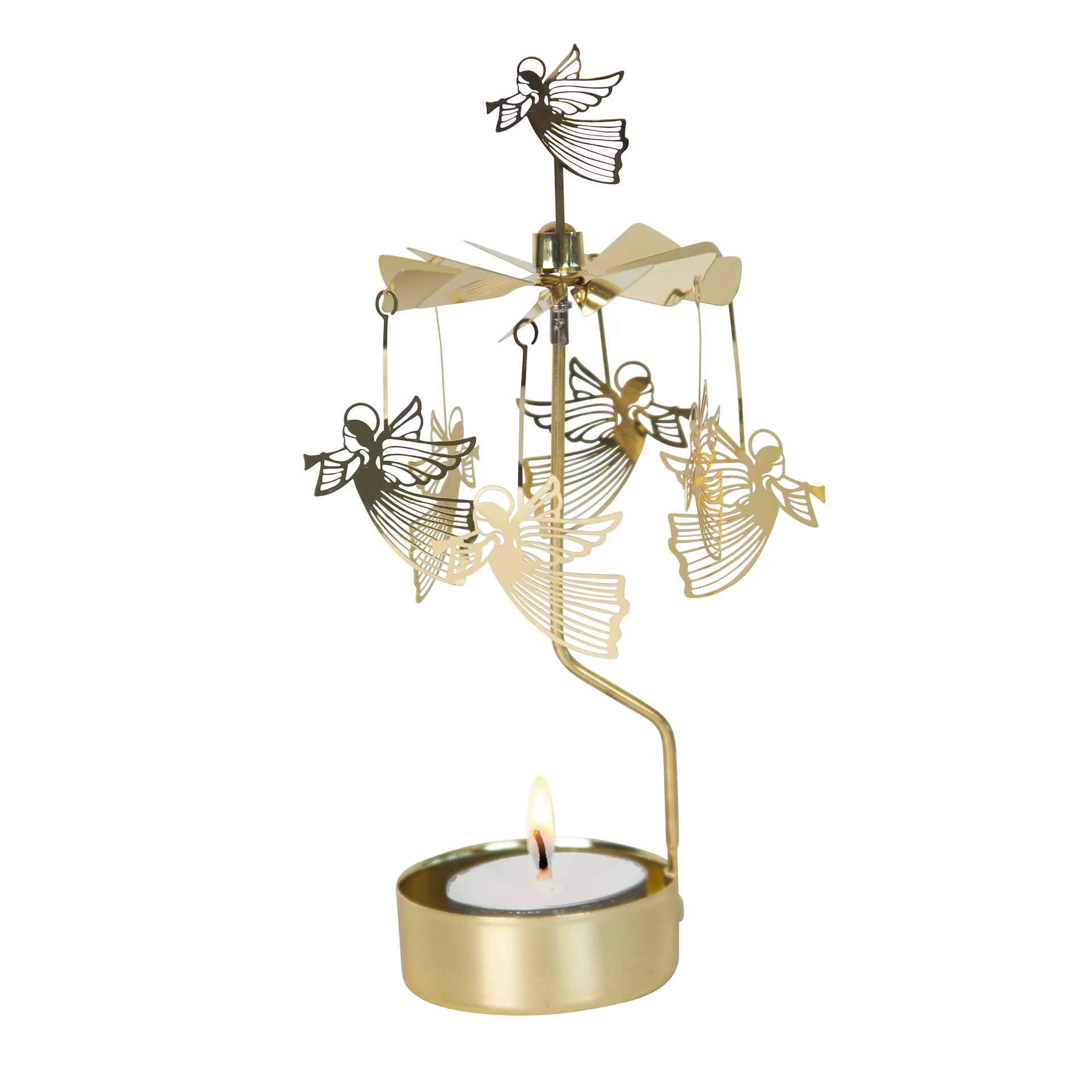 Carillon ange volant, Doré Pluto Design