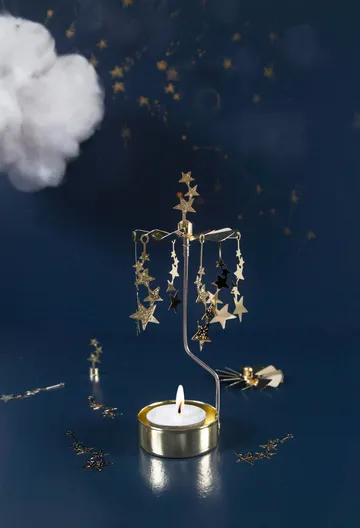 Carillon Ciel nocturne - Doré - Pluto Design